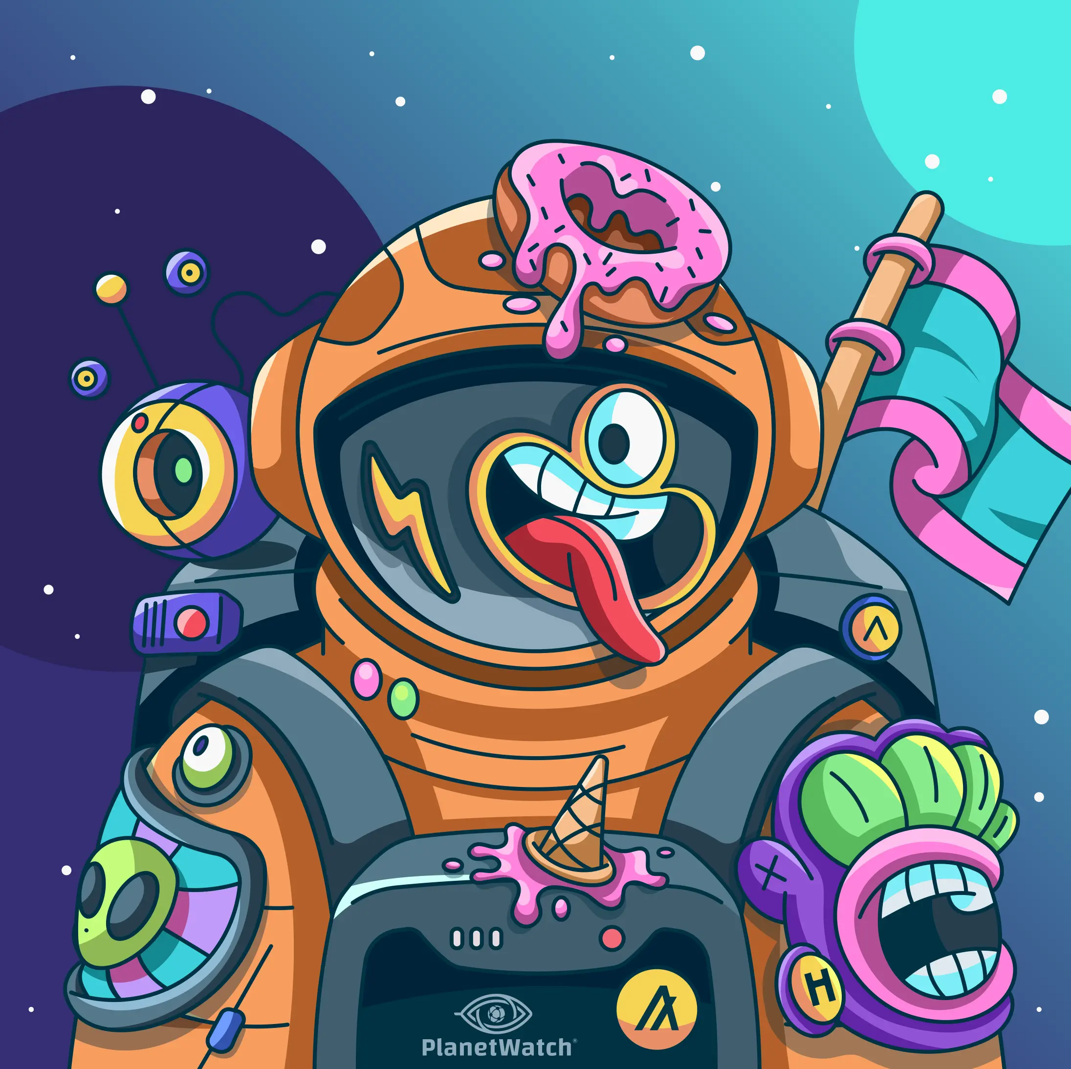 Atomic Astros #287 NFT on Algorand