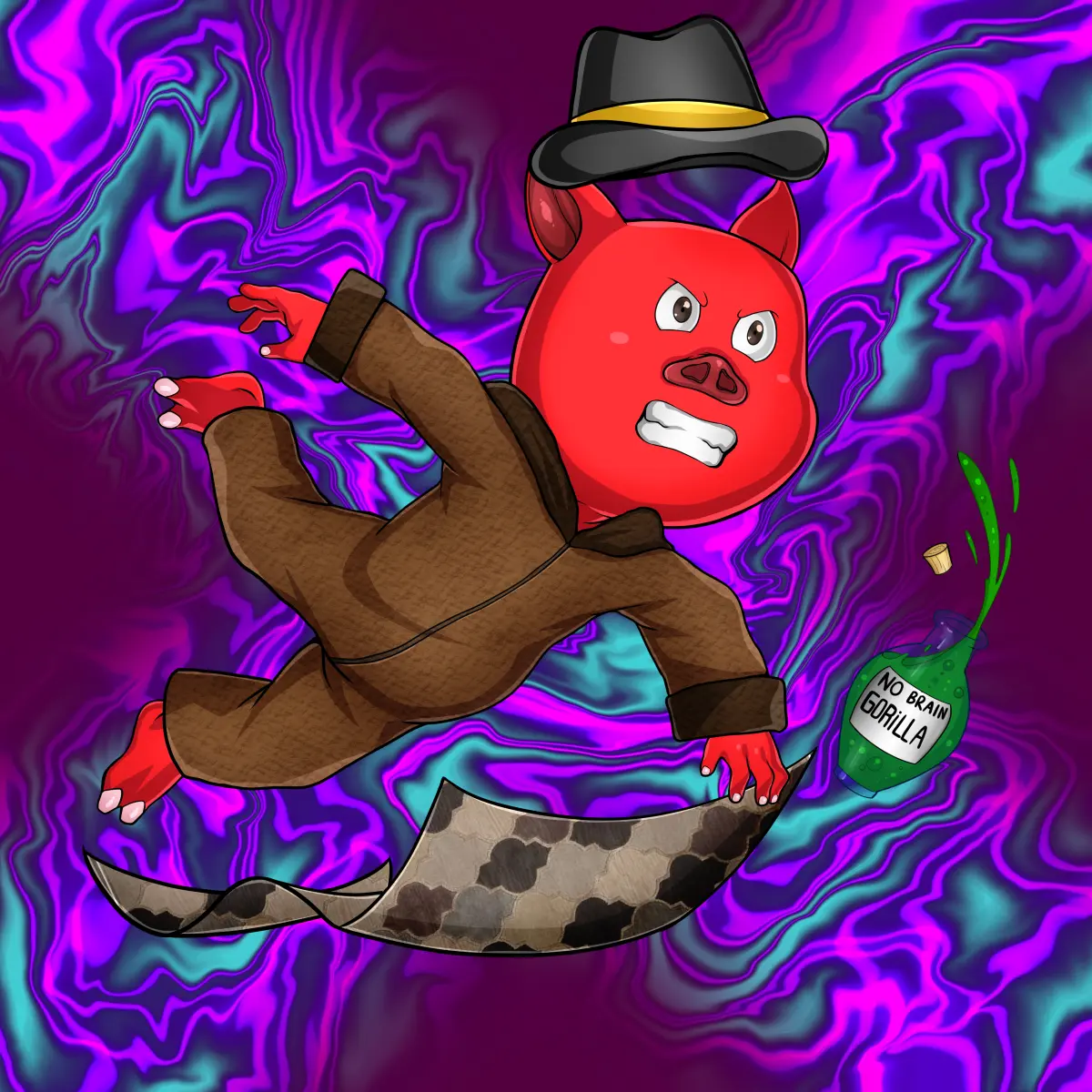 Rug Friends  #3081 NFT on Algorand