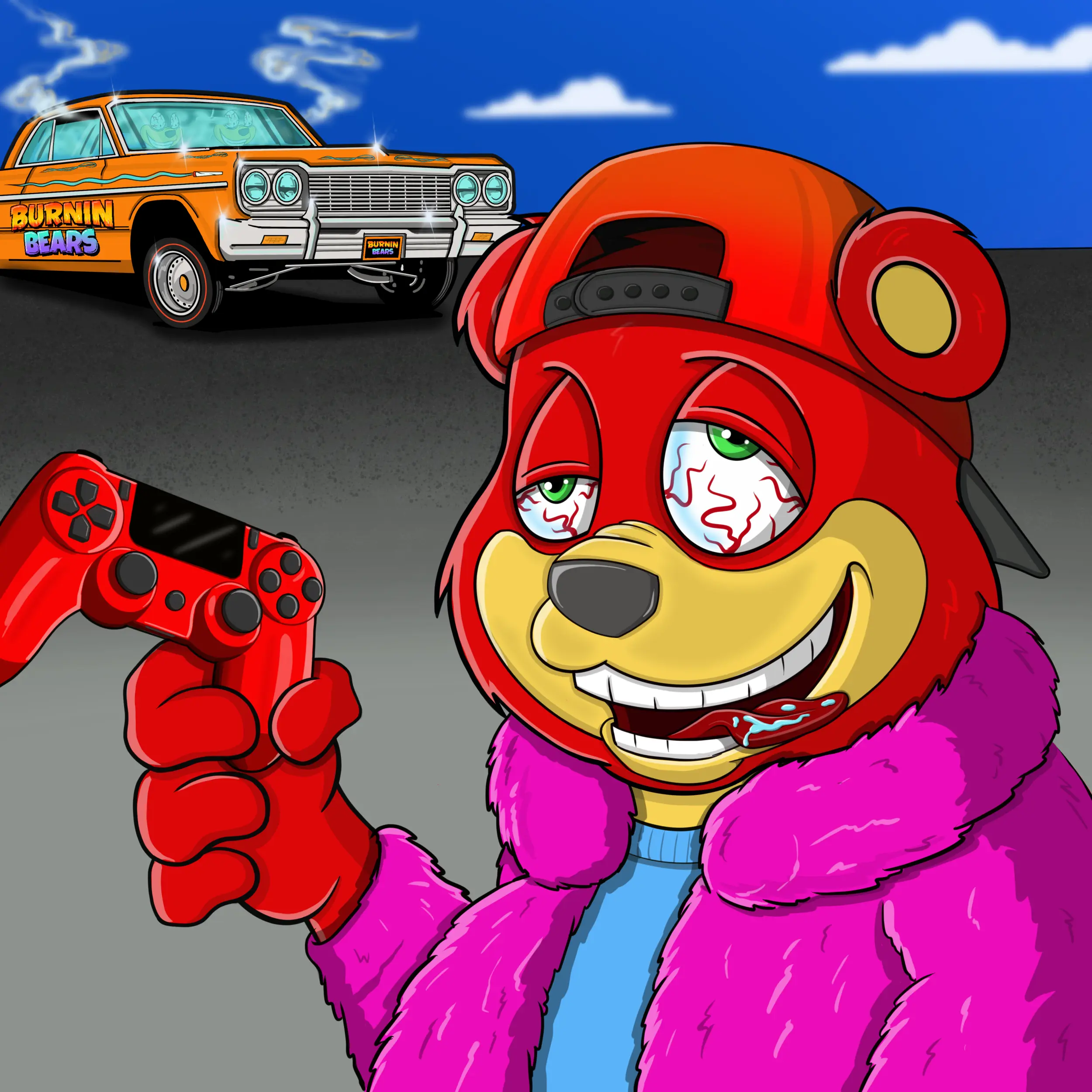 Burnin Bears #539 NFT on Algorand