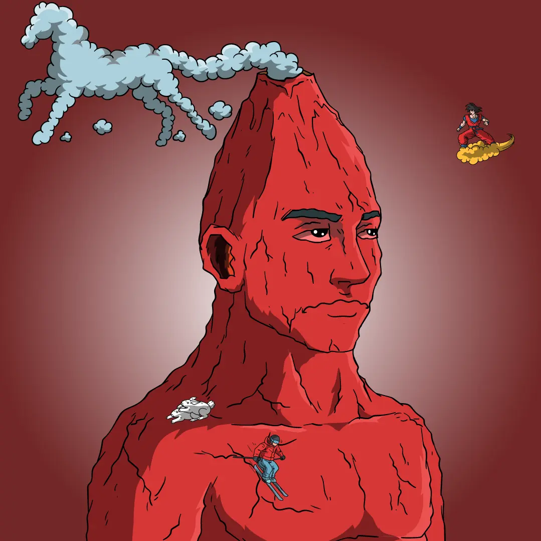 Volcano Boyz #1941 NFT on Algorand