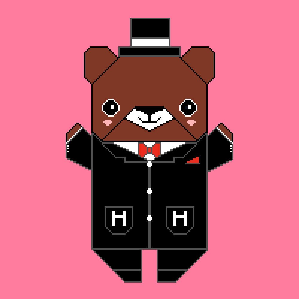 OrigamiKumaHEADLINE #5 NFT on Algorand