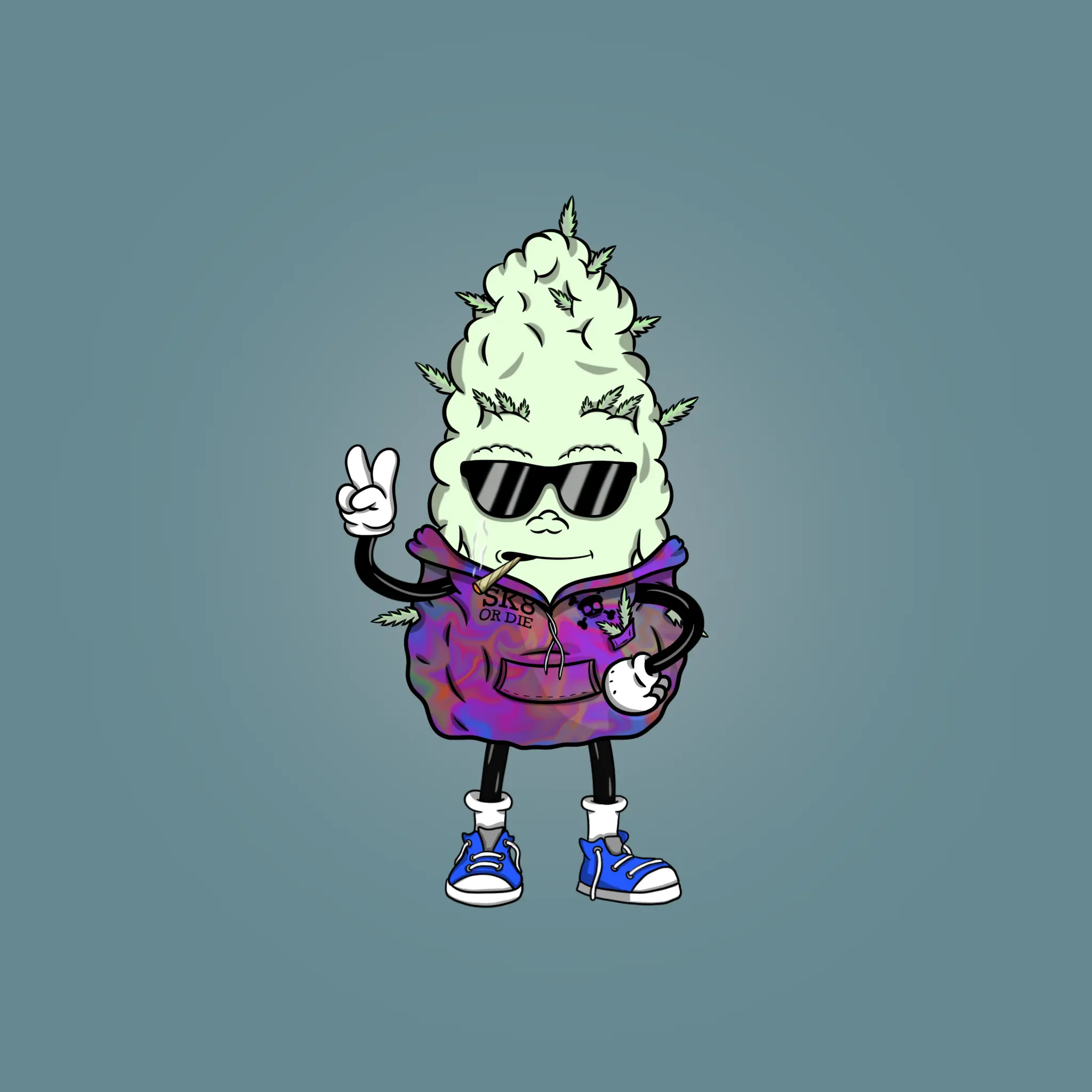 Blazing Budz #172 NFT on Algorand