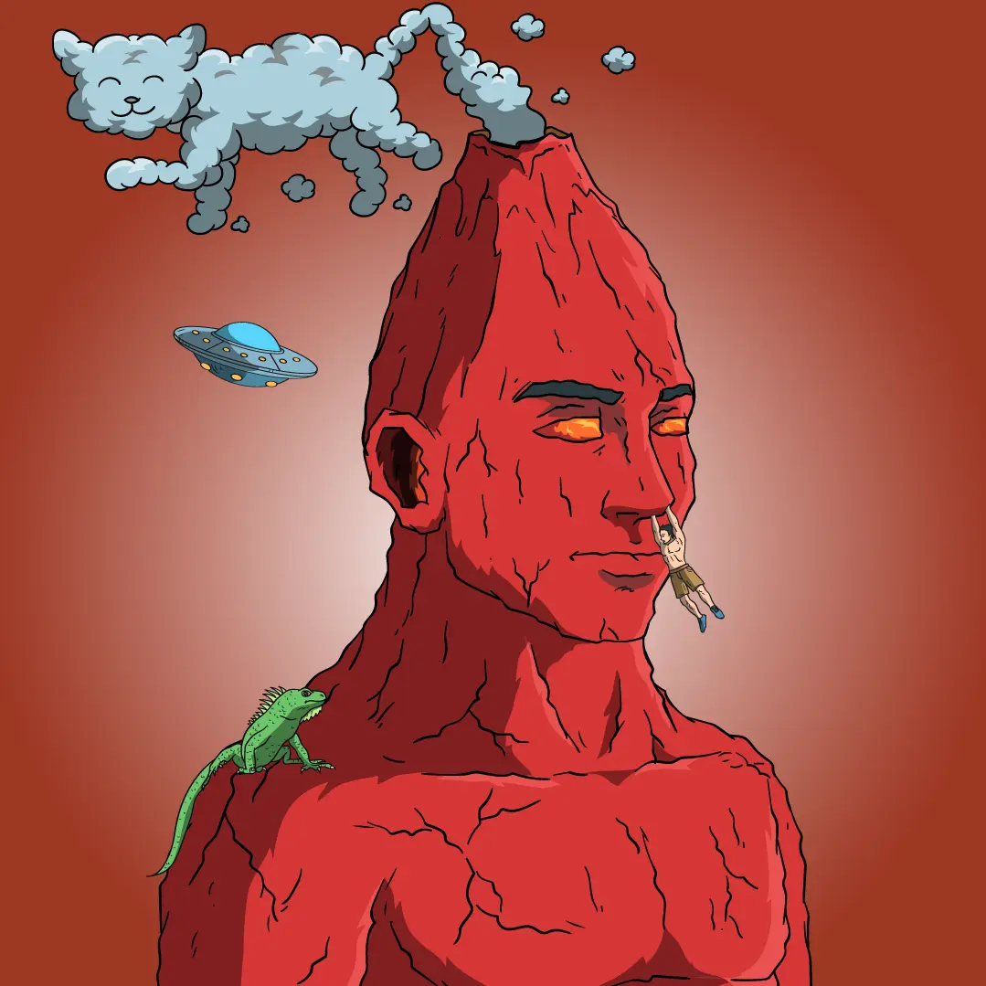 Volcano Boyz #1246 NFT on Algorand