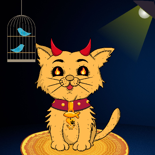 Happy Hoomens Cat#0518 NFT on Algorand