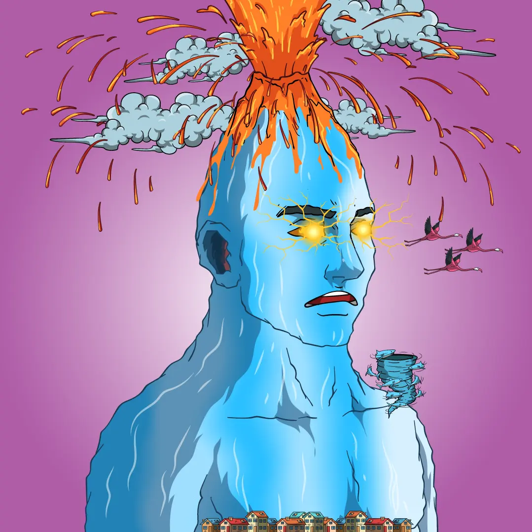 Volcano Boyz #1255 NFT on Algorand