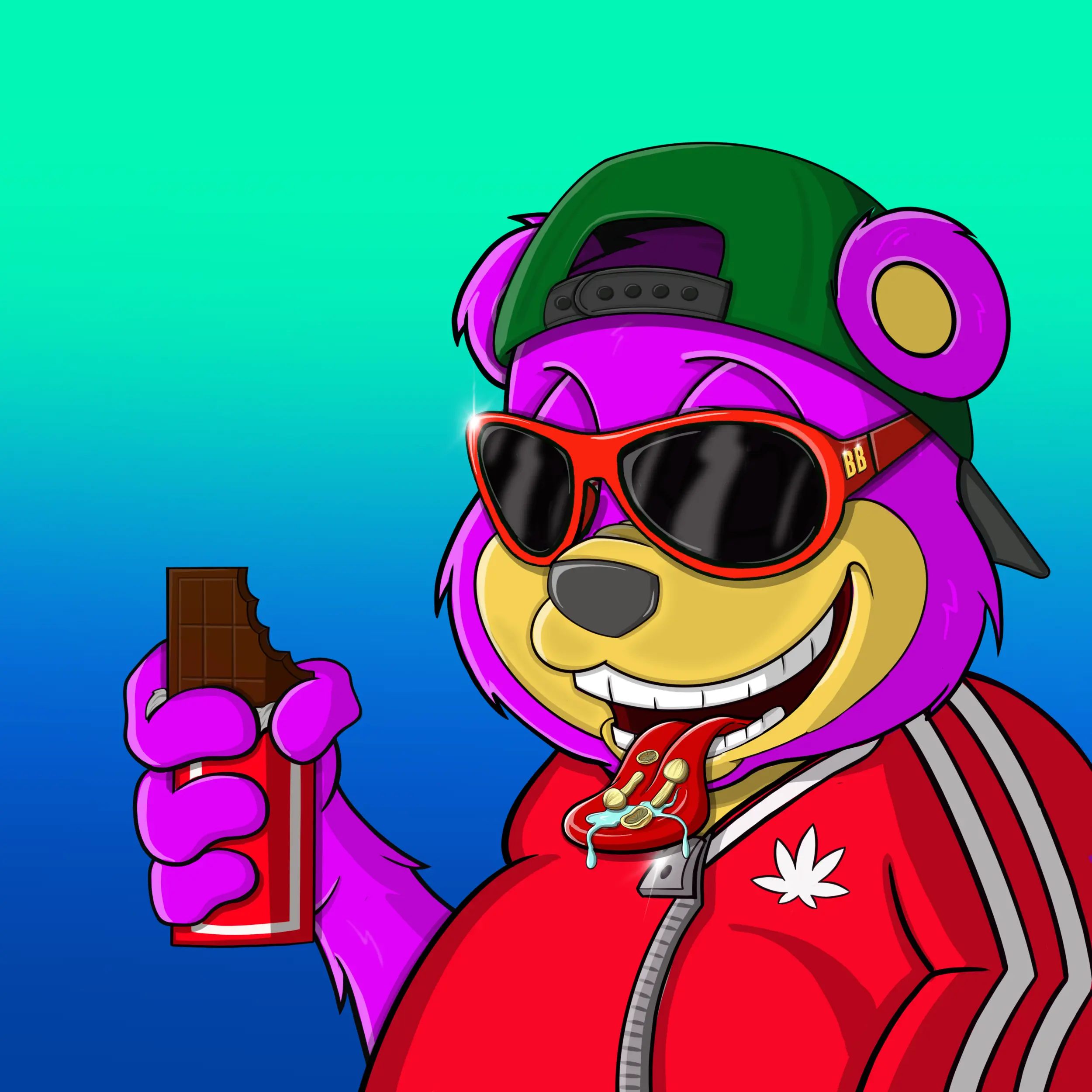 Burnin Bears #536 NFT on Algorand