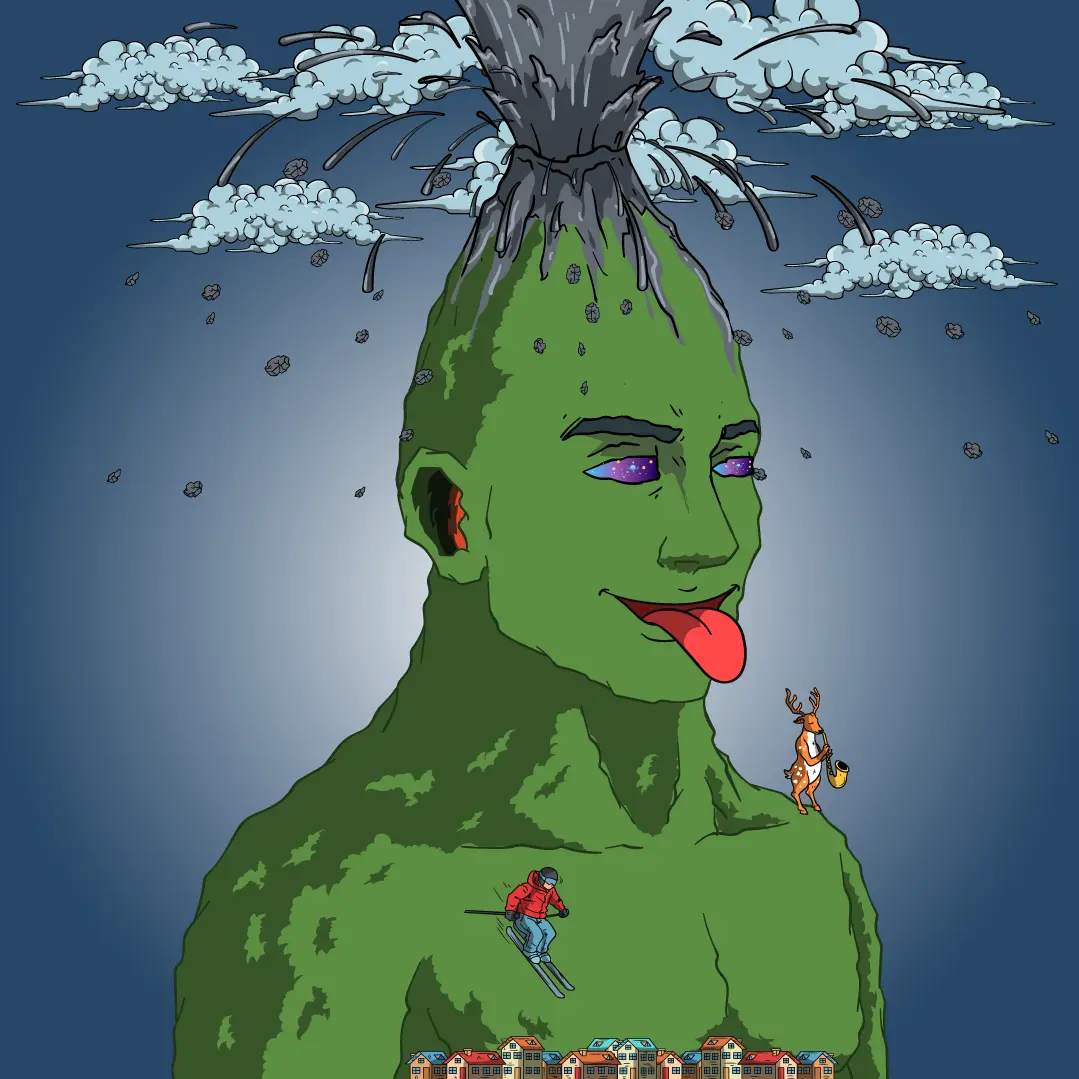 Volcano Boyz #1919 NFT on Algorand