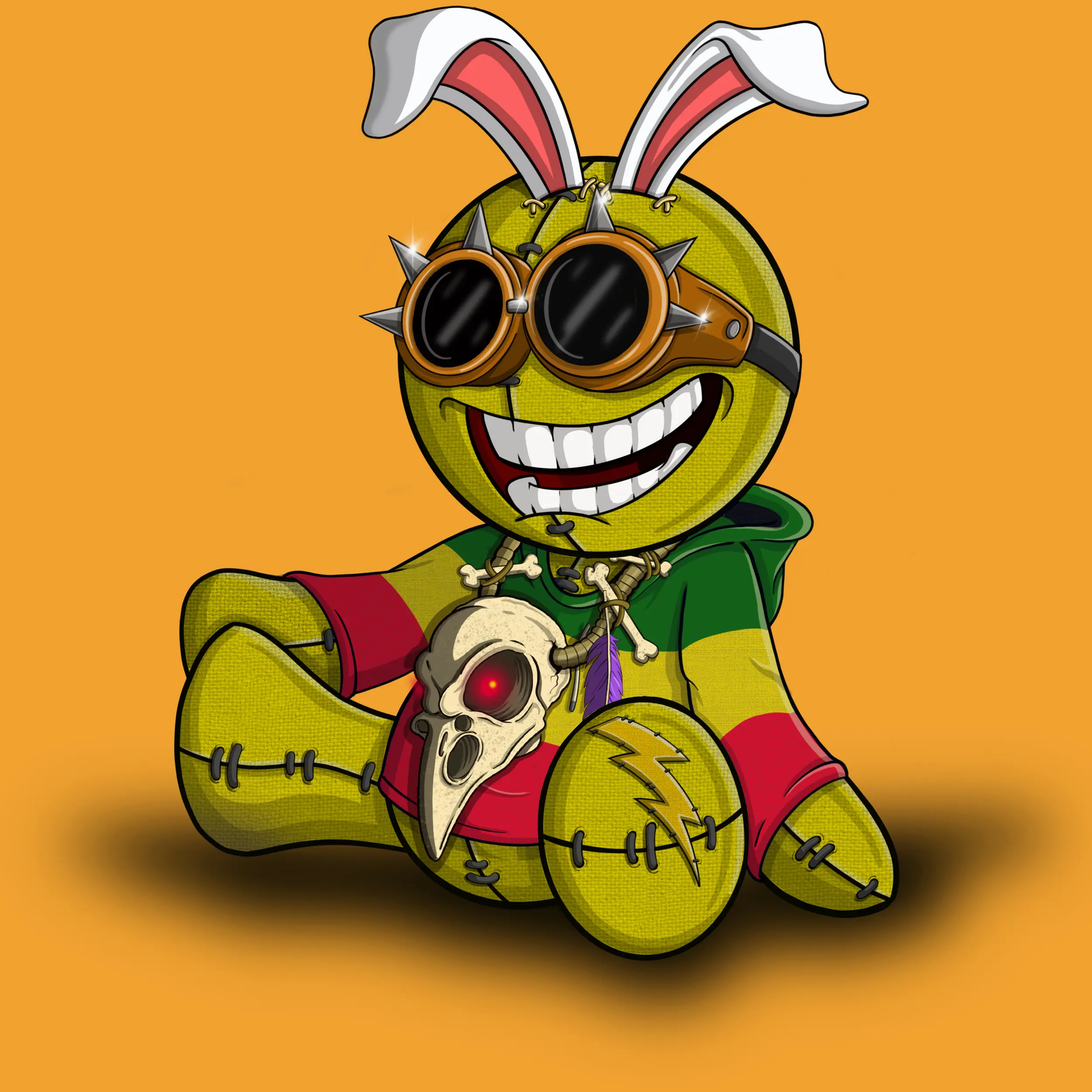 Trippy Stitch #1090 NFT on Algorand