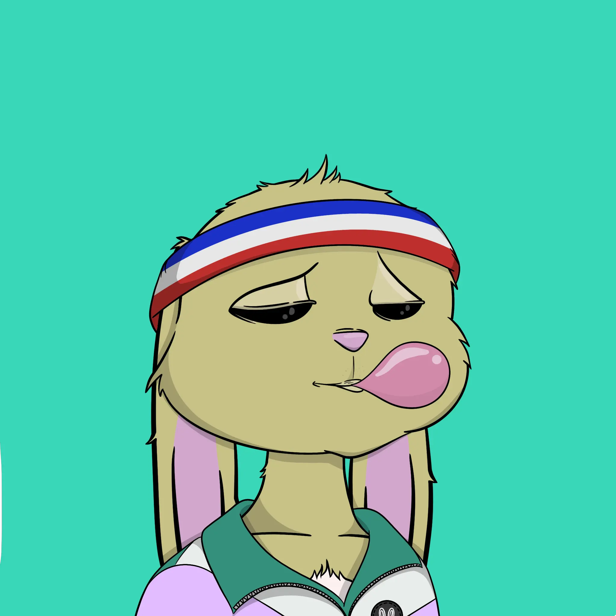 Bad Bunny Society #1754 NFT on Algorand