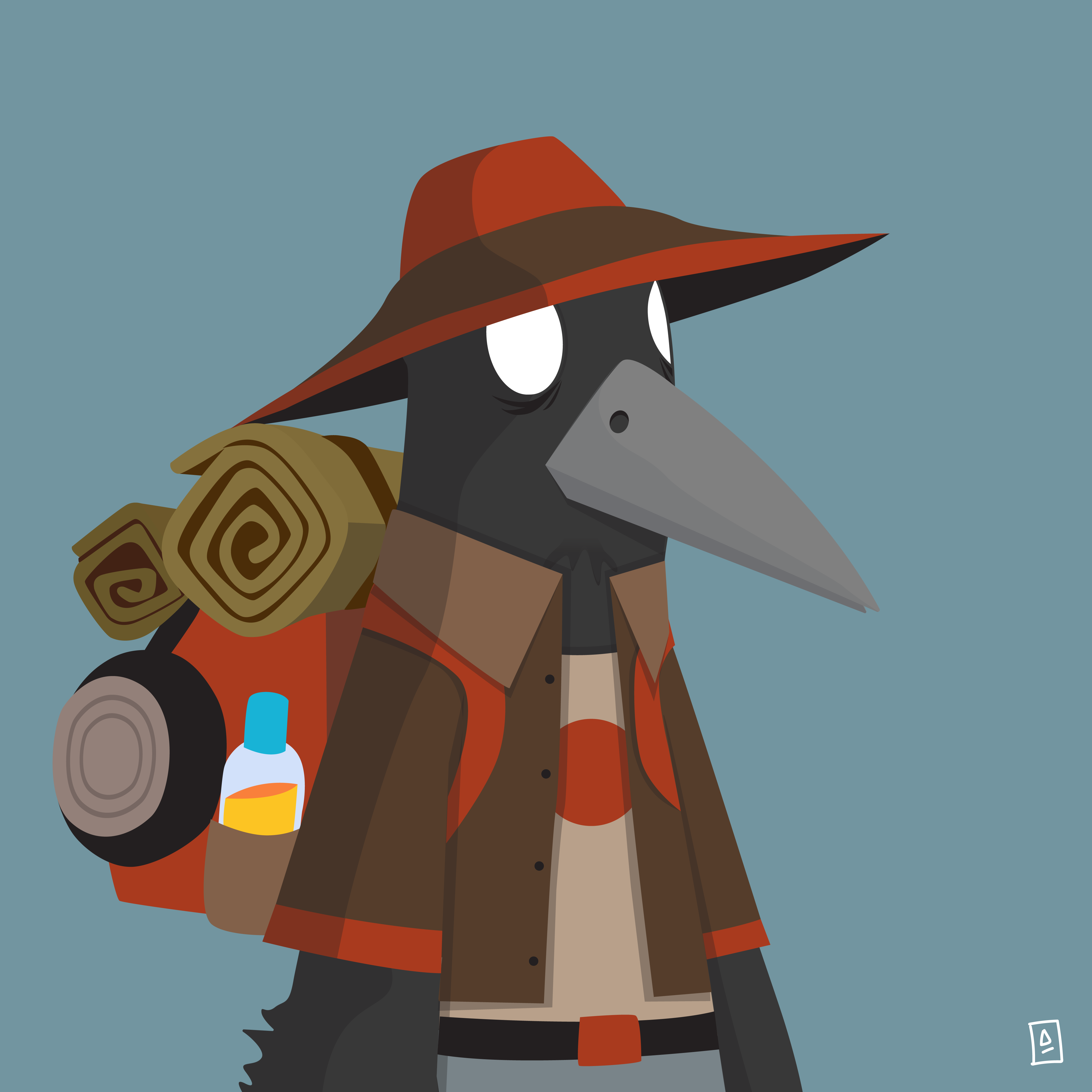Corvus #990 NFT on Algorand