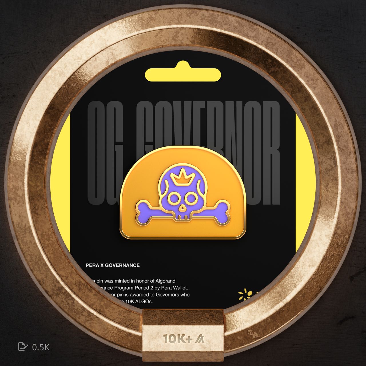 PoP - QBCUA…O4UKQ NFT on Algorand