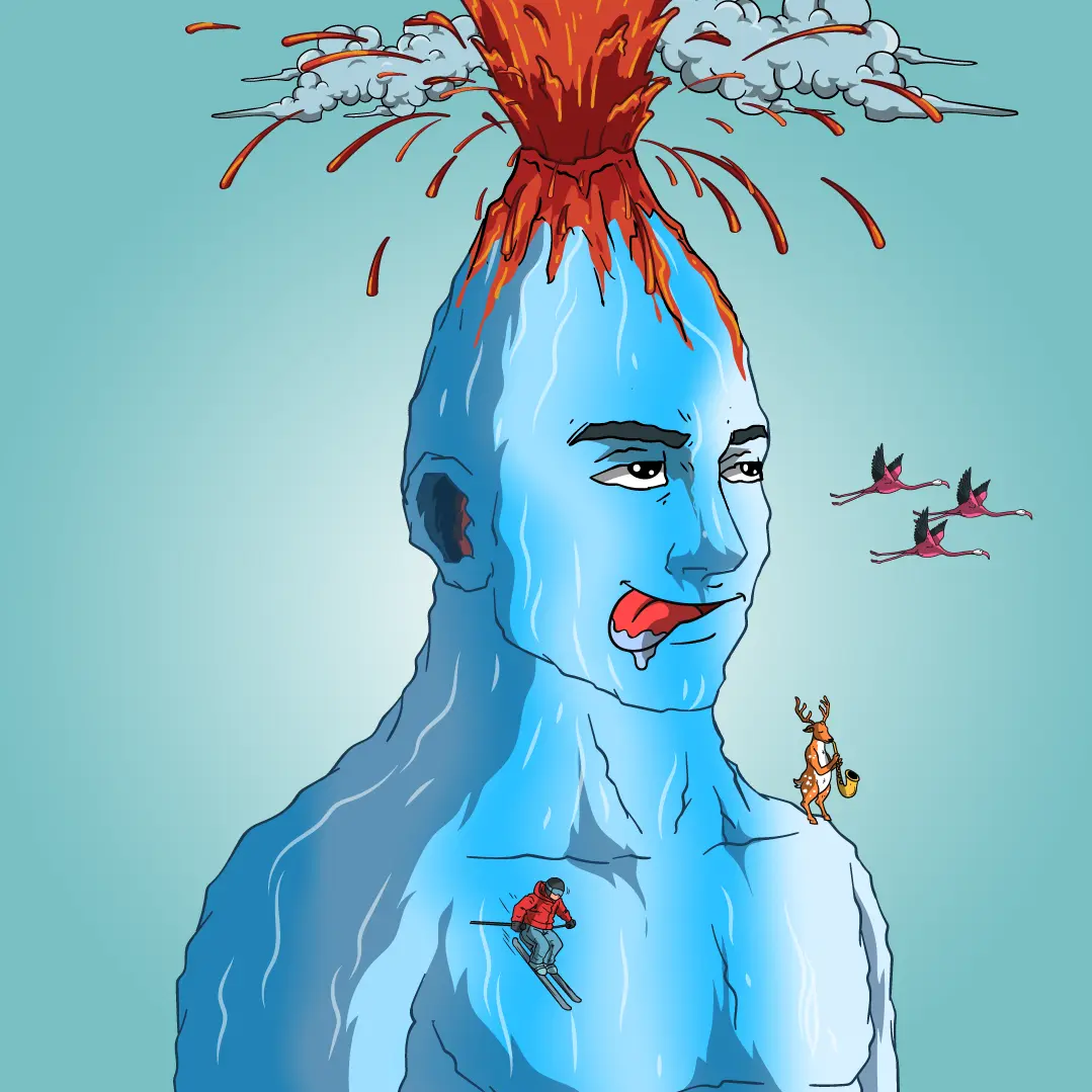 Volcano Boyz #1226 NFT on Algorand