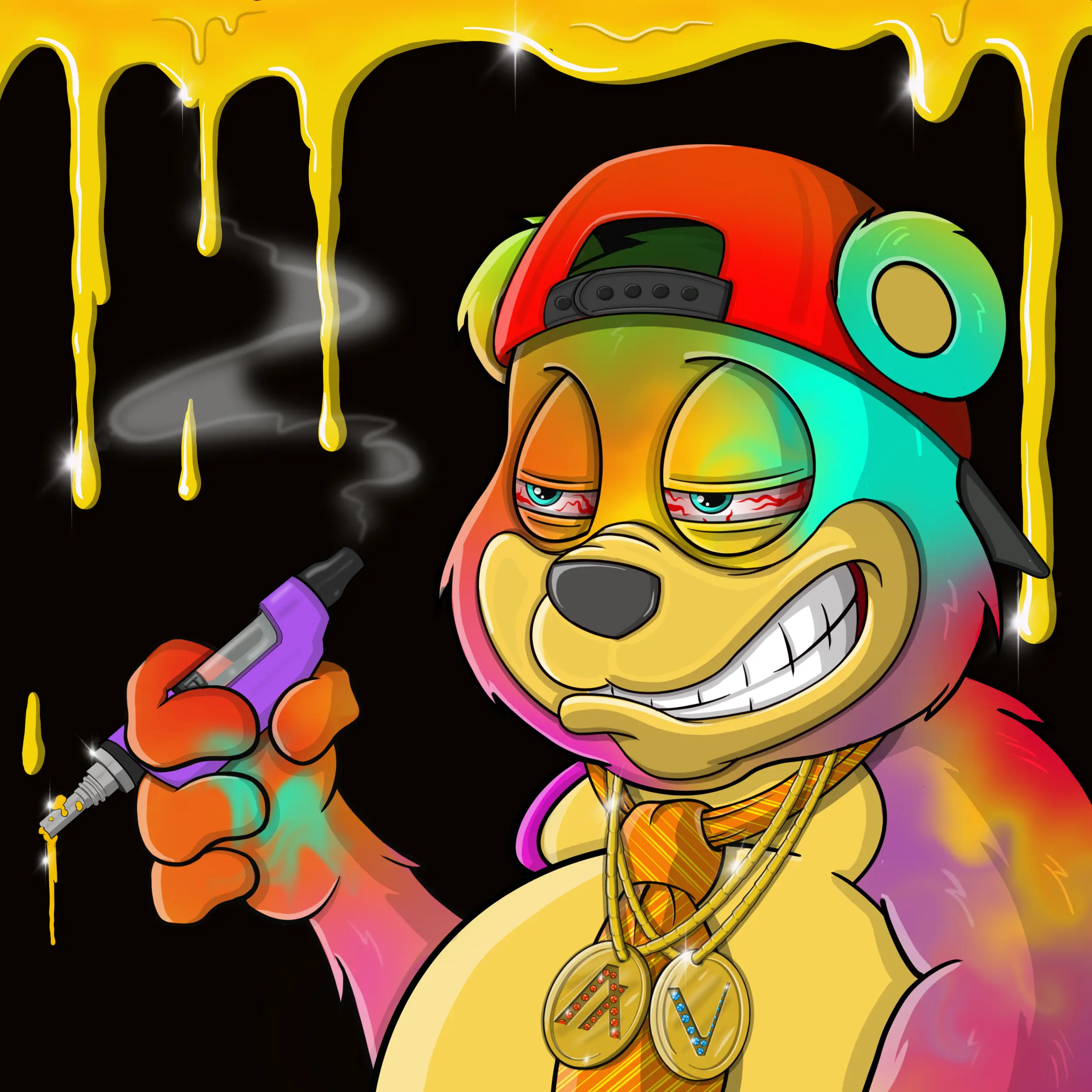 Burnin Bears #548 NFT on Algorand