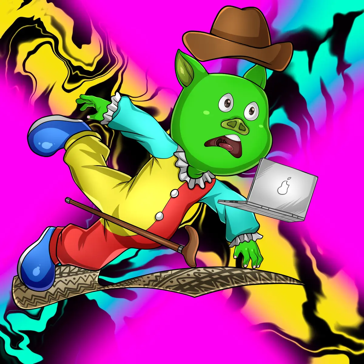 Rug Friends  #6808 NFT on Algorand