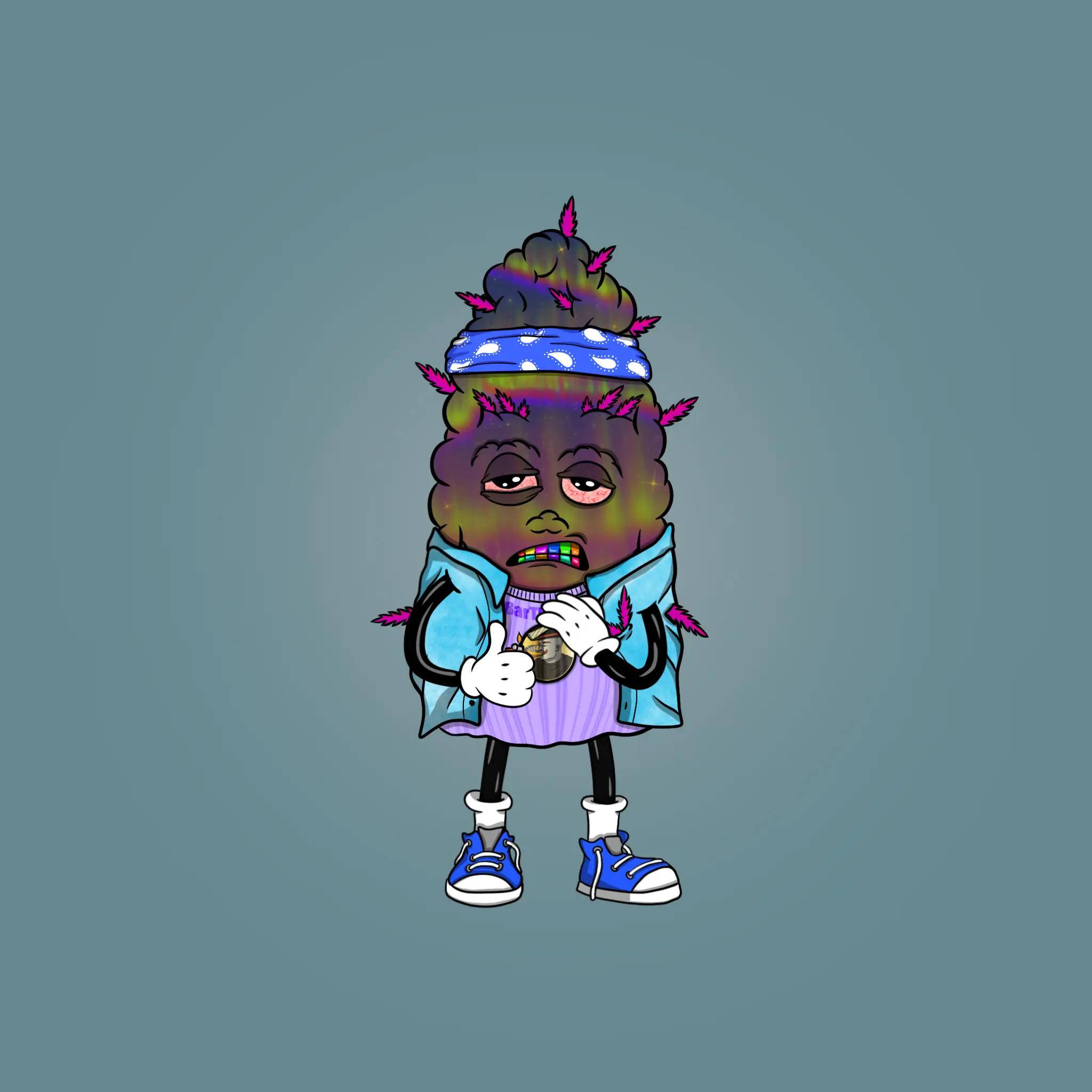 Blazing Budz #44 NFT on Algorand