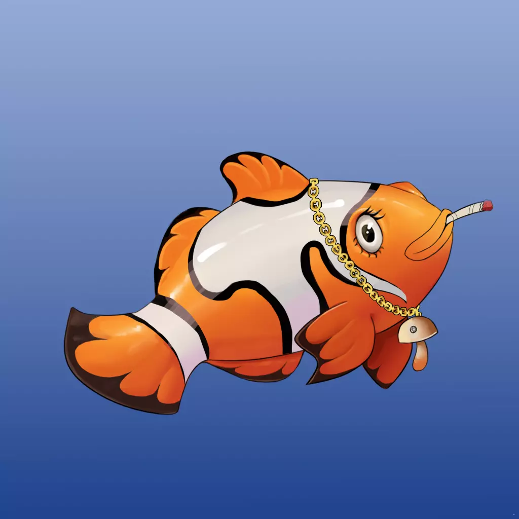 Clown Fish #381 NFT on Algorand