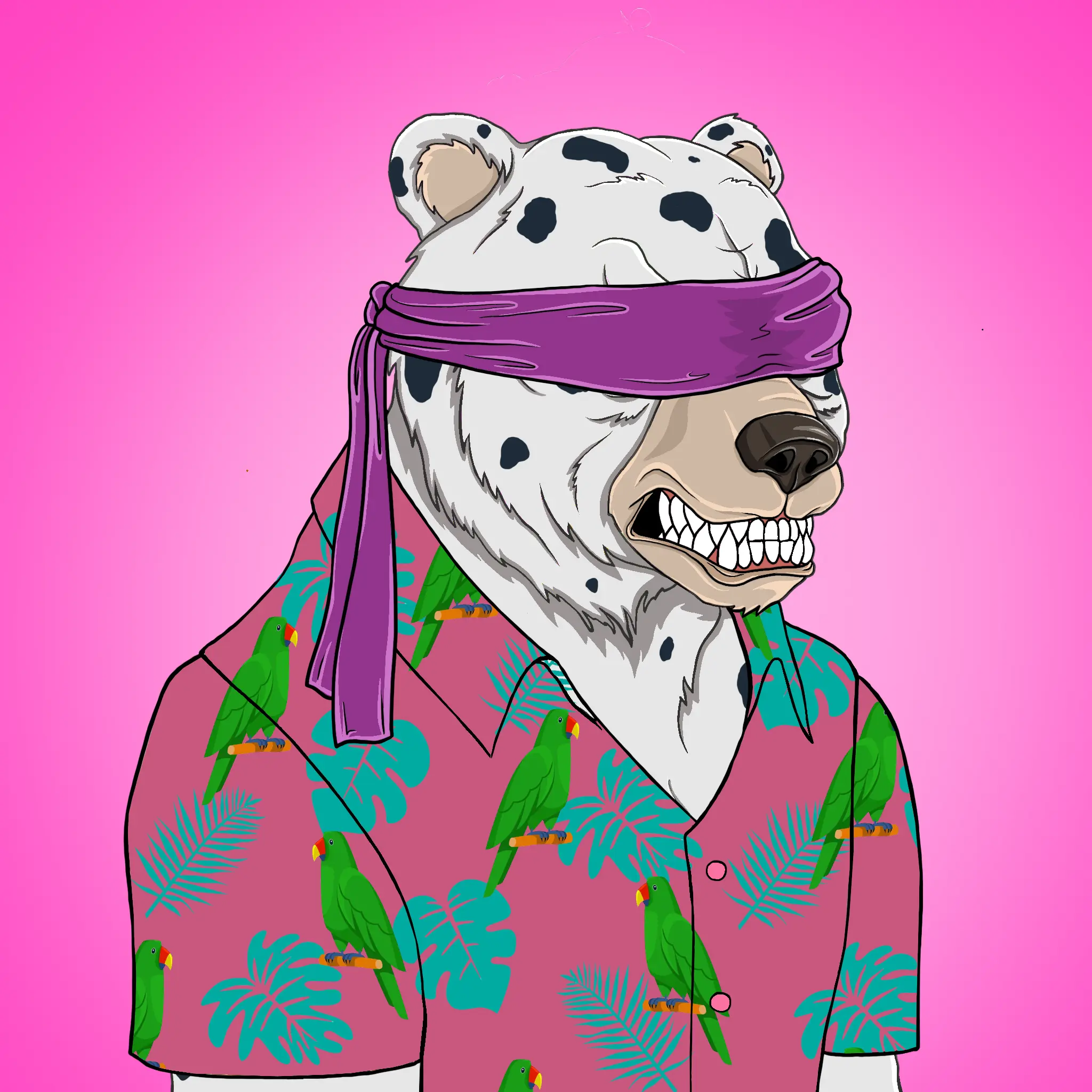 Mad Bears #524 NFT on Algorand