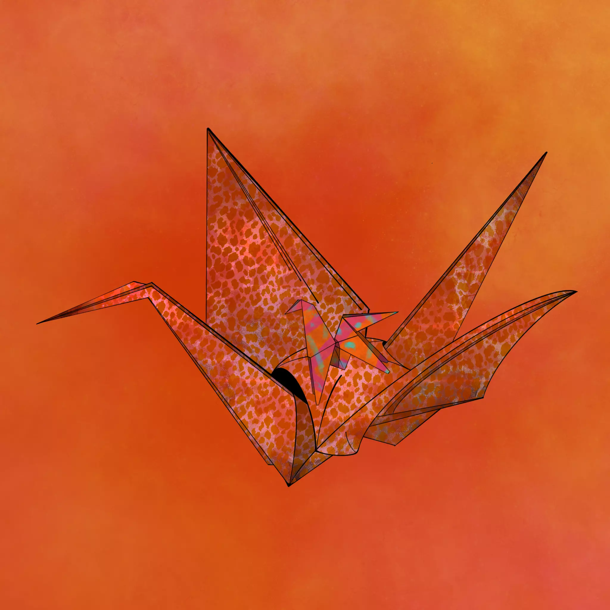 1000 Cranes V2 #677 NFT on Algorand