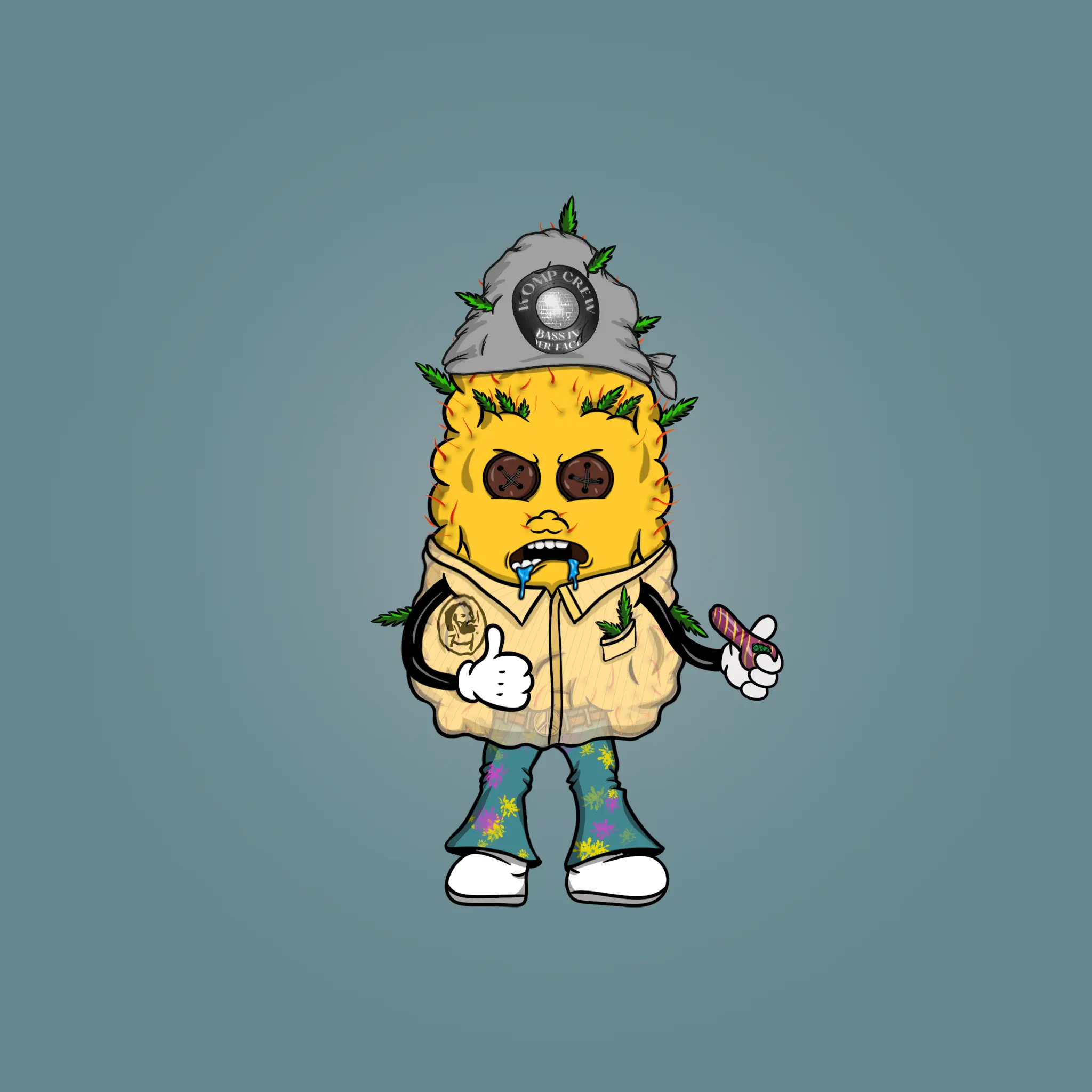 Blazing Budz #644 NFT on Algorand