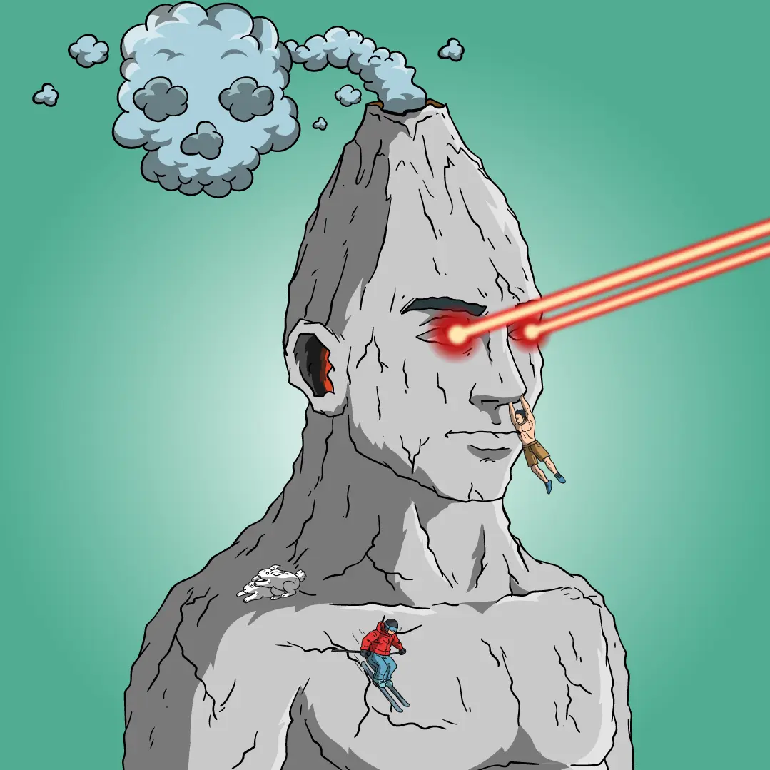 Volcano Boyz #1290 NFT on Algorand