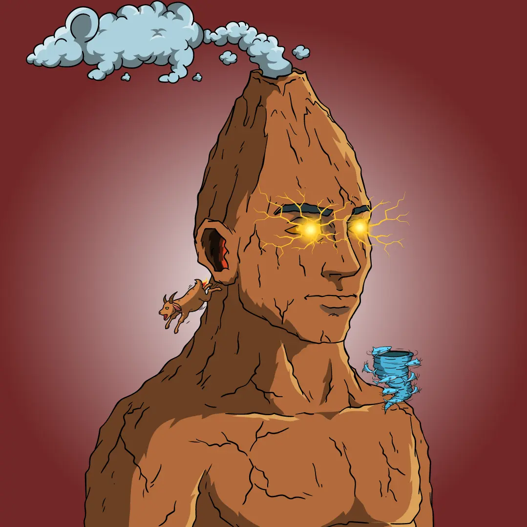 Volcano Boyz #1345 NFT on Algorand