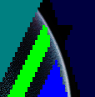 Algo Logo Pixel Art Cosmic#2 NFT on Algorand