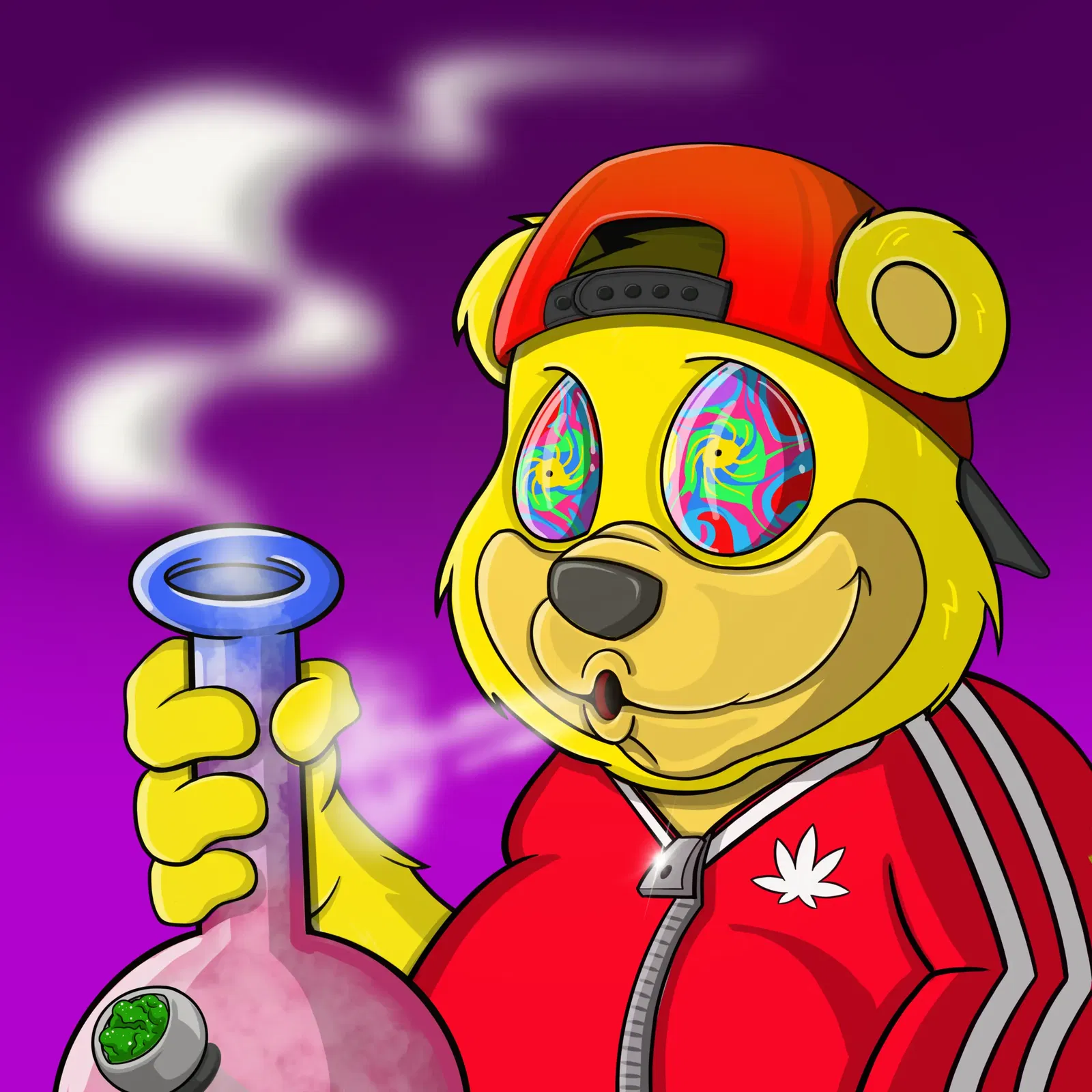 Burnin Bears #1116 NFT on Algorand