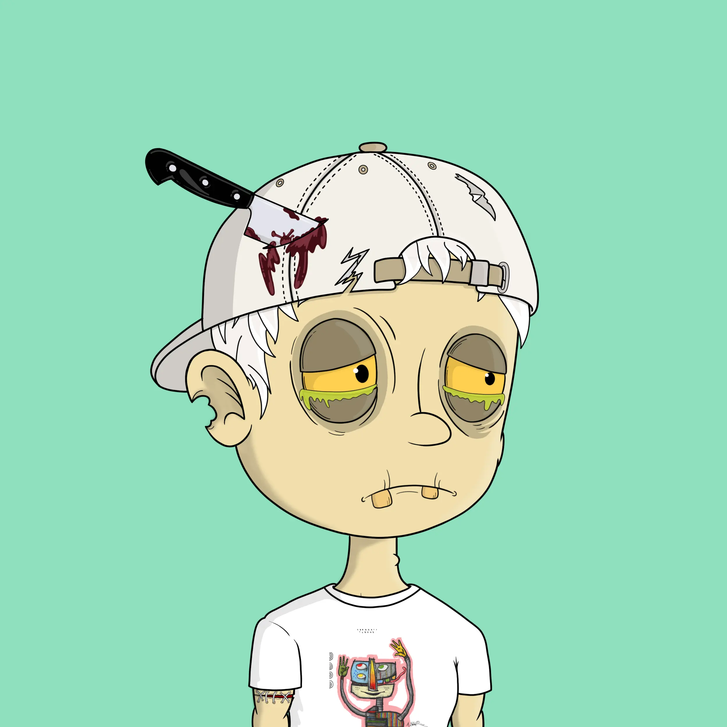 Afterlife Randos #1075 NFT on Algorand