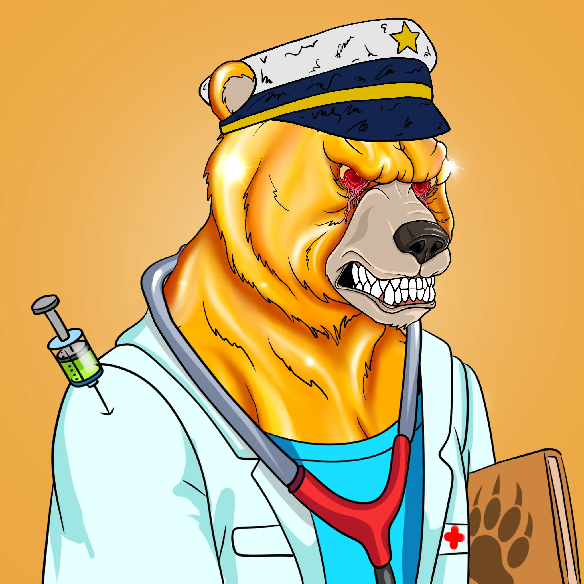 Mad Bears #413 NFT on Algorand