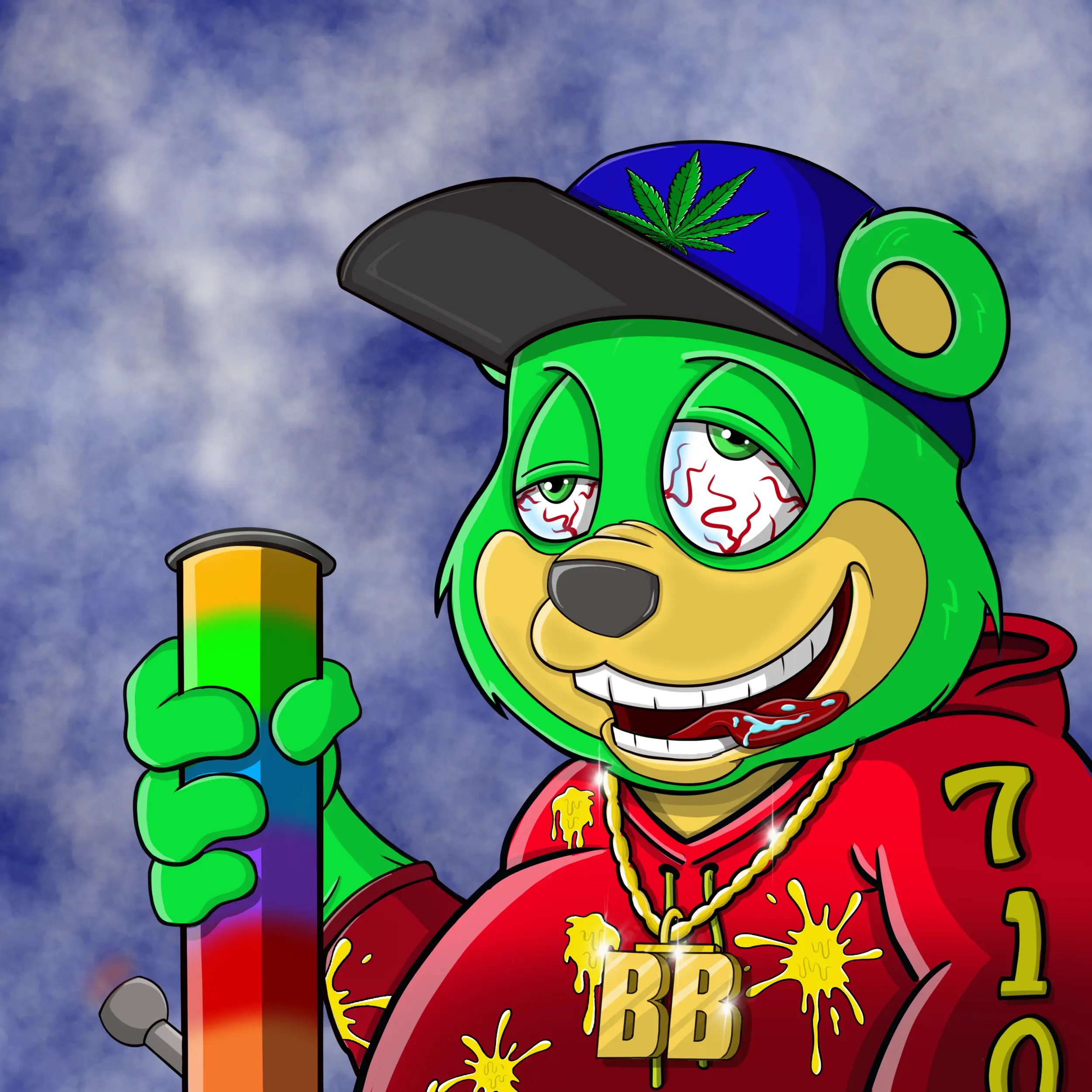 Burnin Bears #292 NFT on Algorand