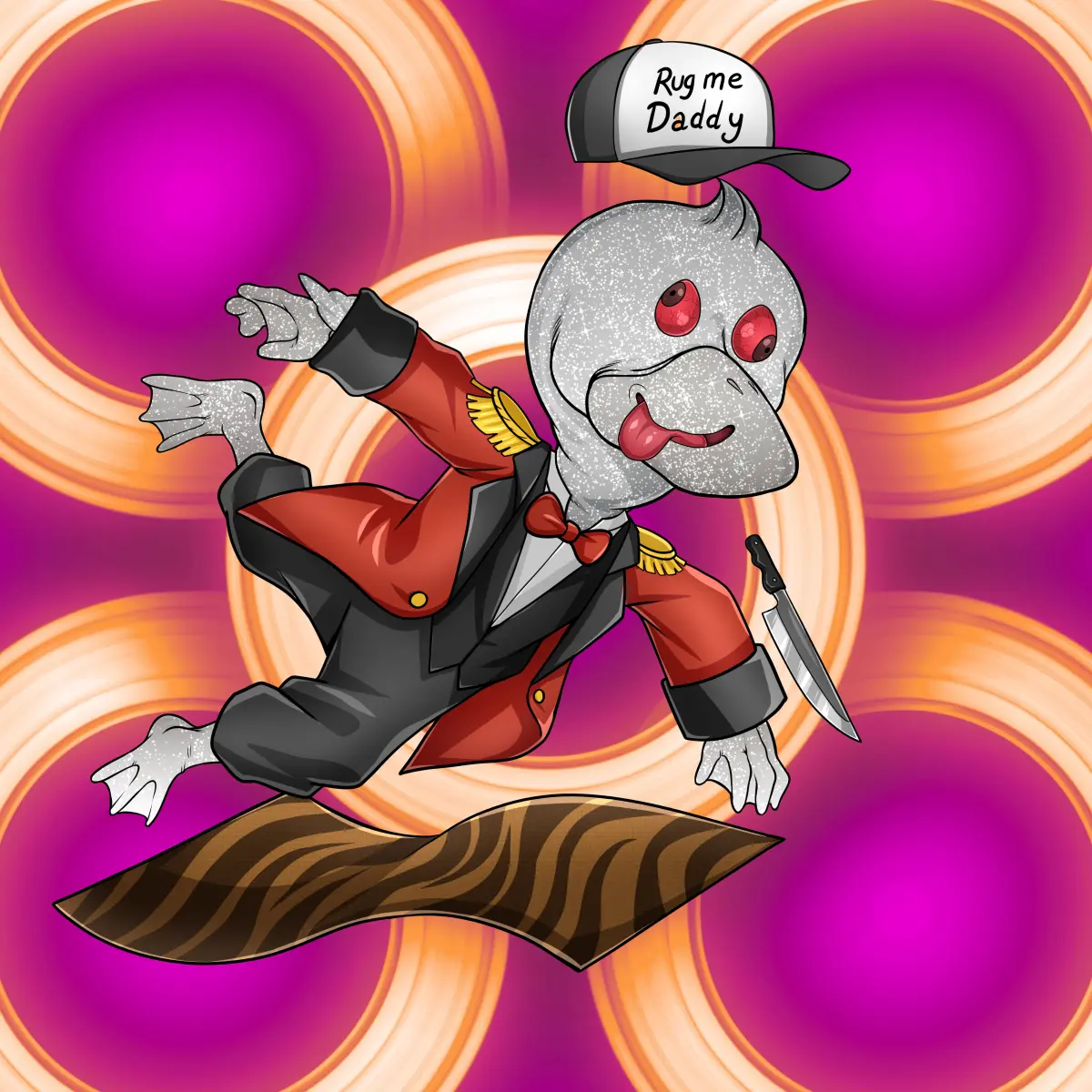 Rug Friends  #3484 NFT on Algorand