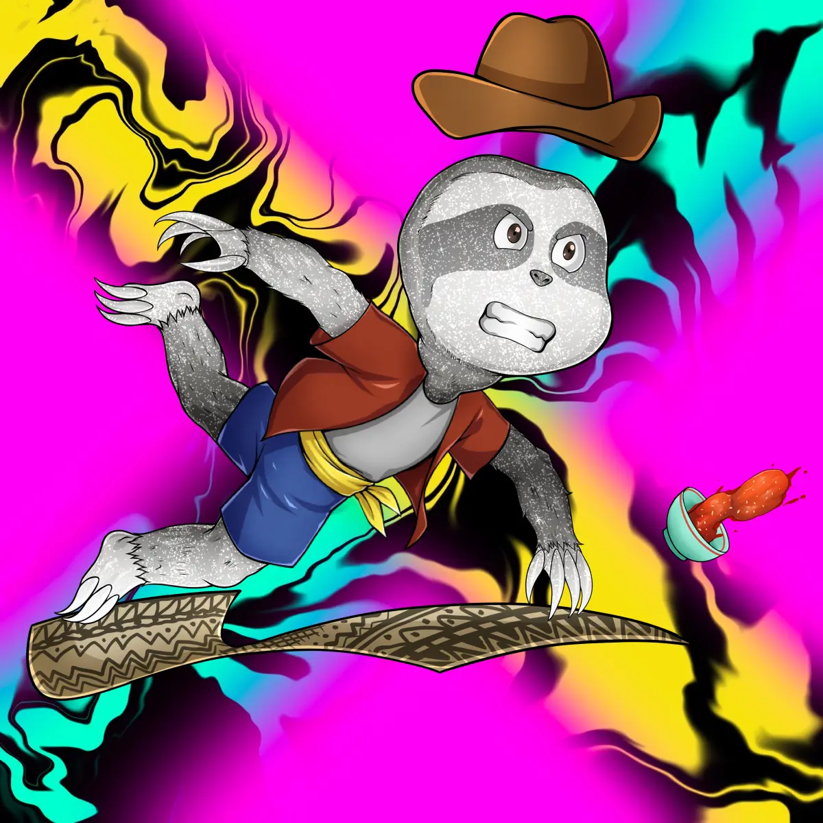 Rug Friends  #1266 NFT on Algorand