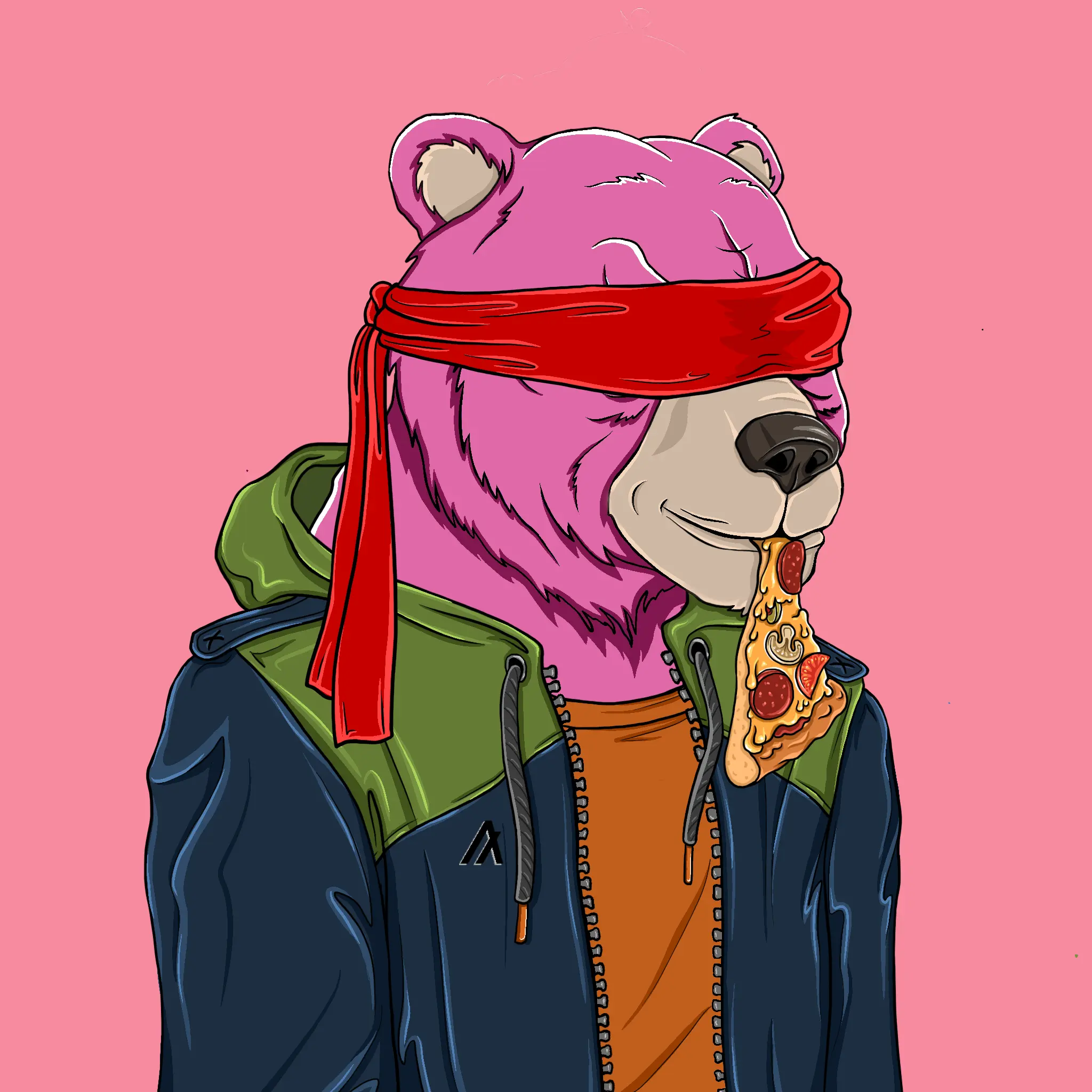 Mad Bears #350 NFT on Algorand