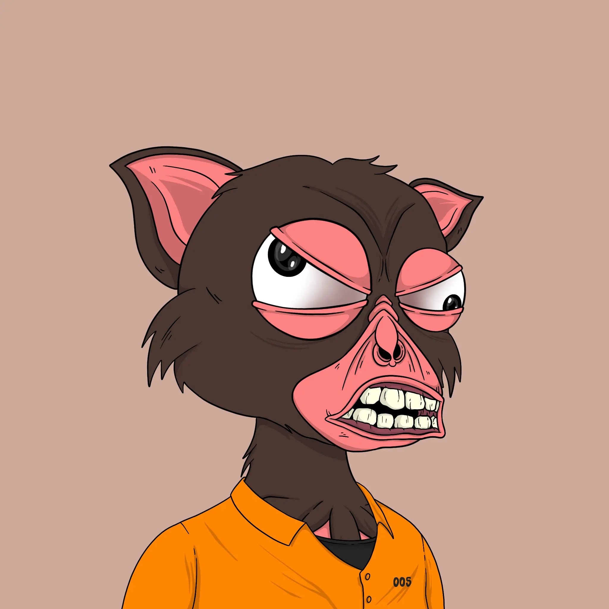 Trendy Tarsier #377 NFT on Algorand