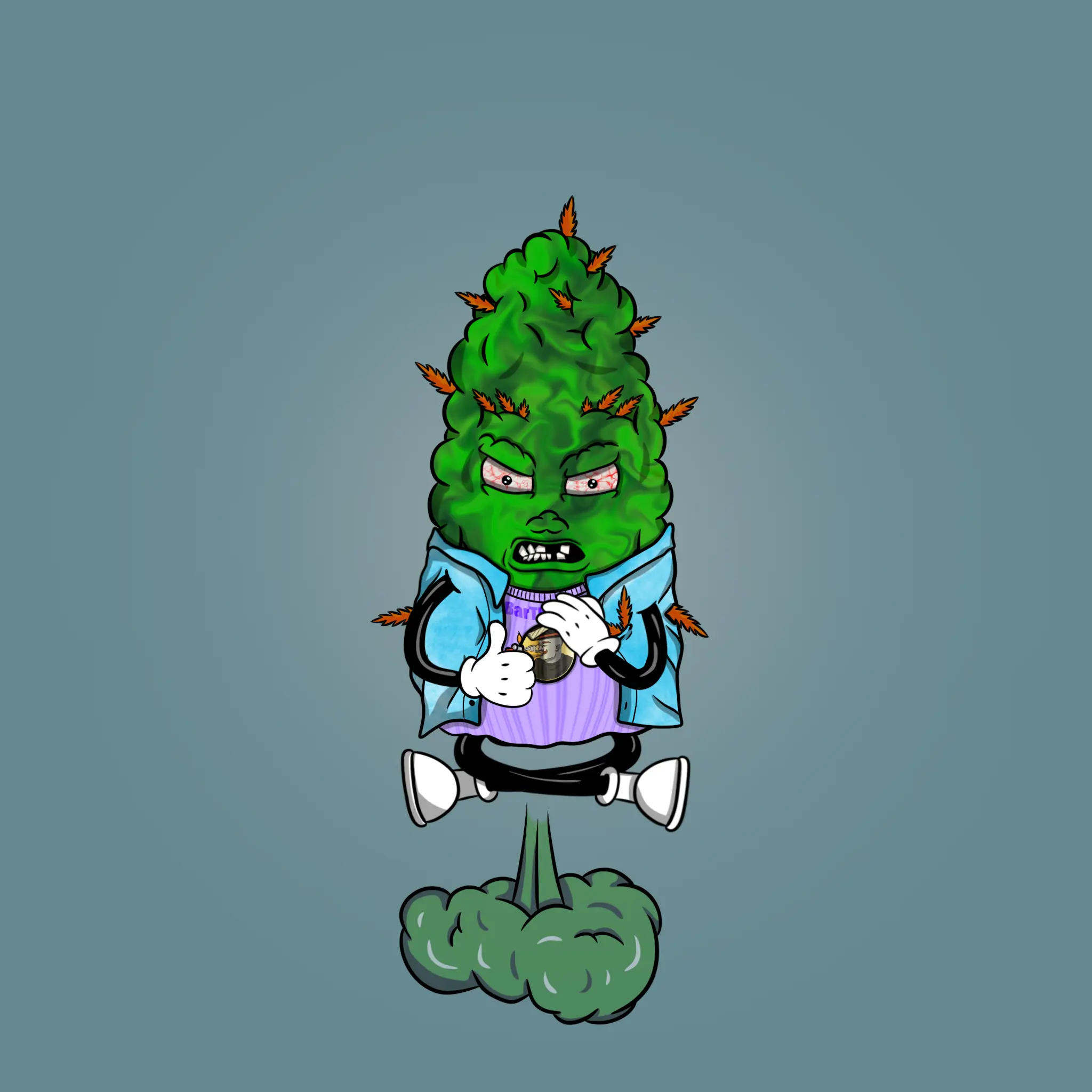 Blazing Budz #130 NFT on Algorand