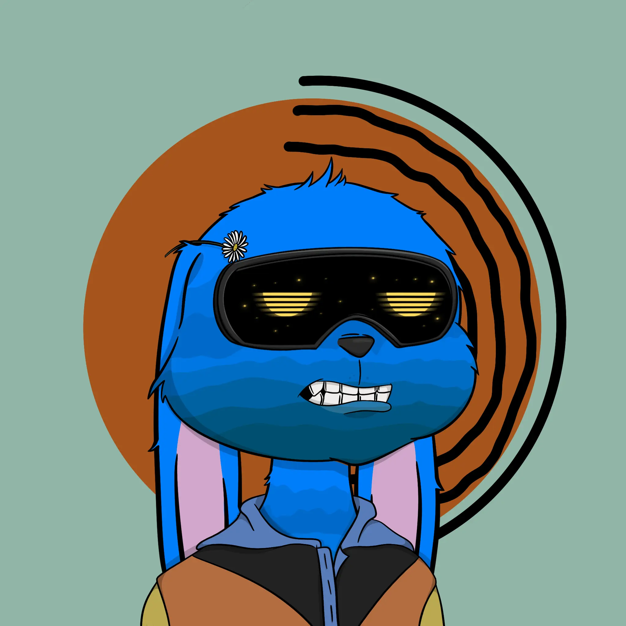 Bad Bunny Society #3165 NFT on Algorand