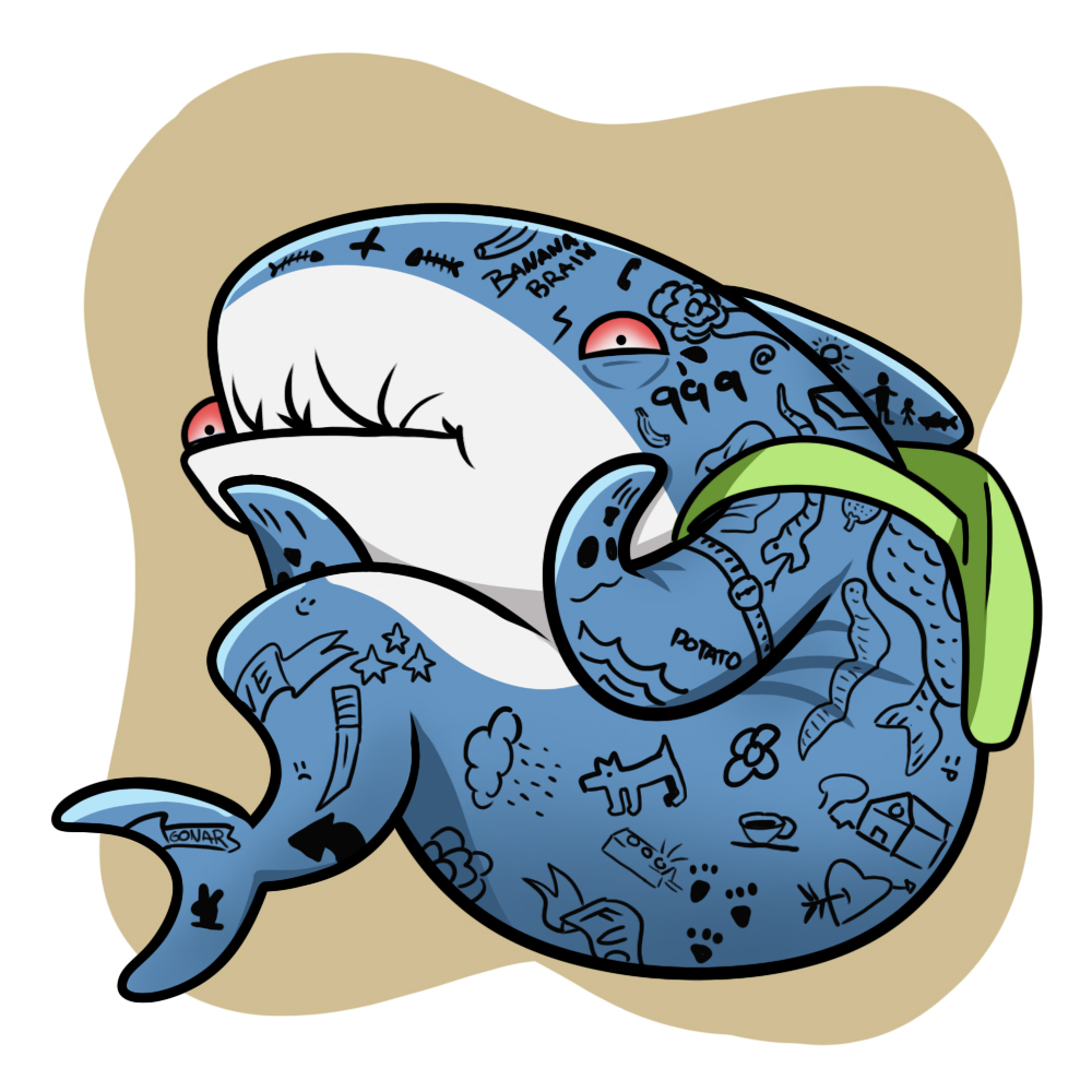 Original-sharky-13. NFT on Algorand