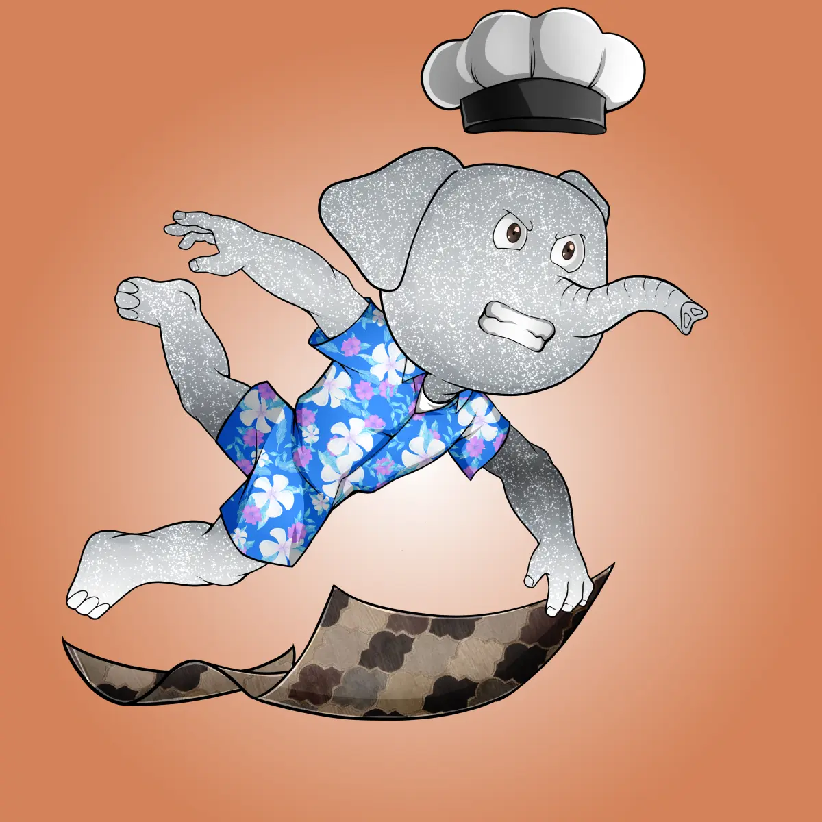 Rug Friends  #3186 NFT on Algorand