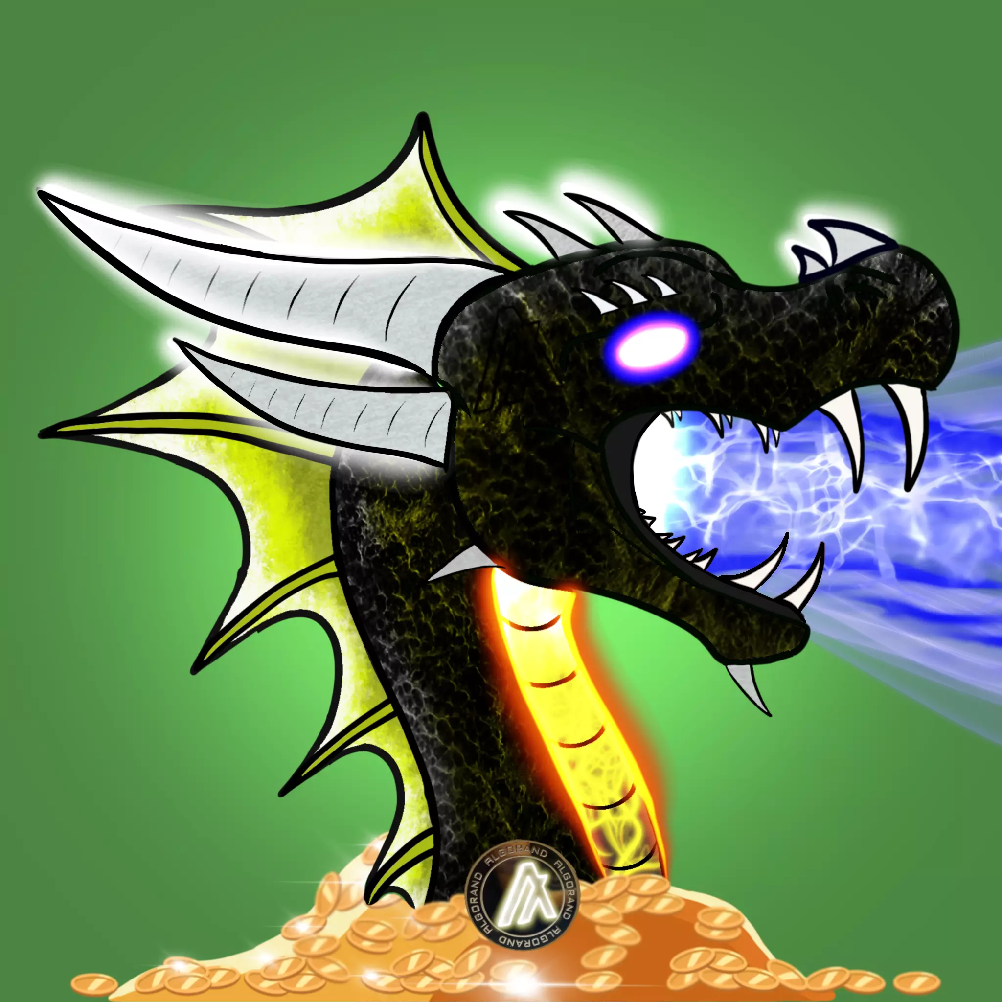 DeFi Dragons #490 NFT on Algorand