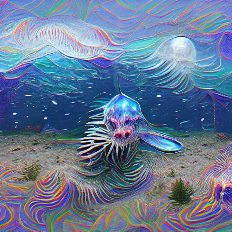 Water Creature #10 NFT on Algorand
