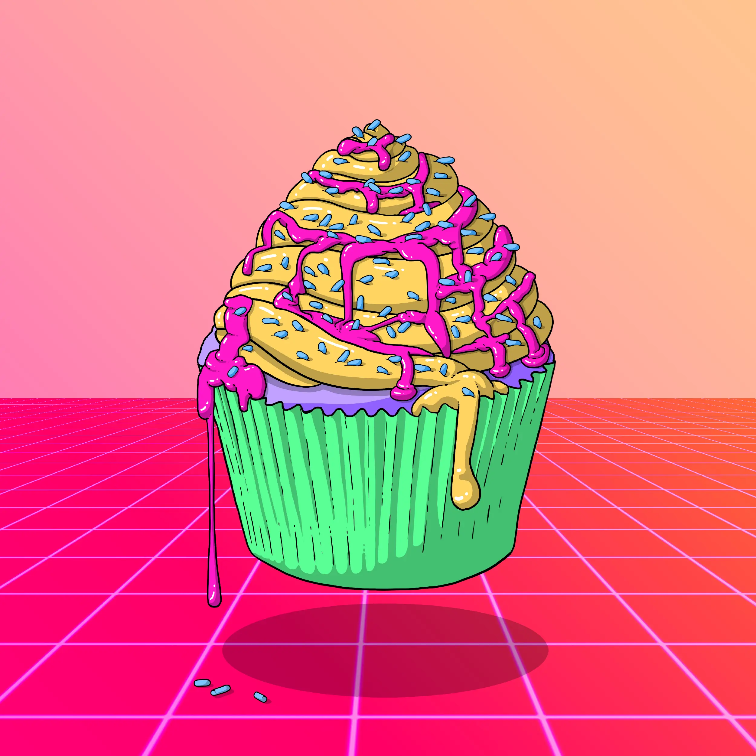 Cupcakes #41 NFT on Algorand