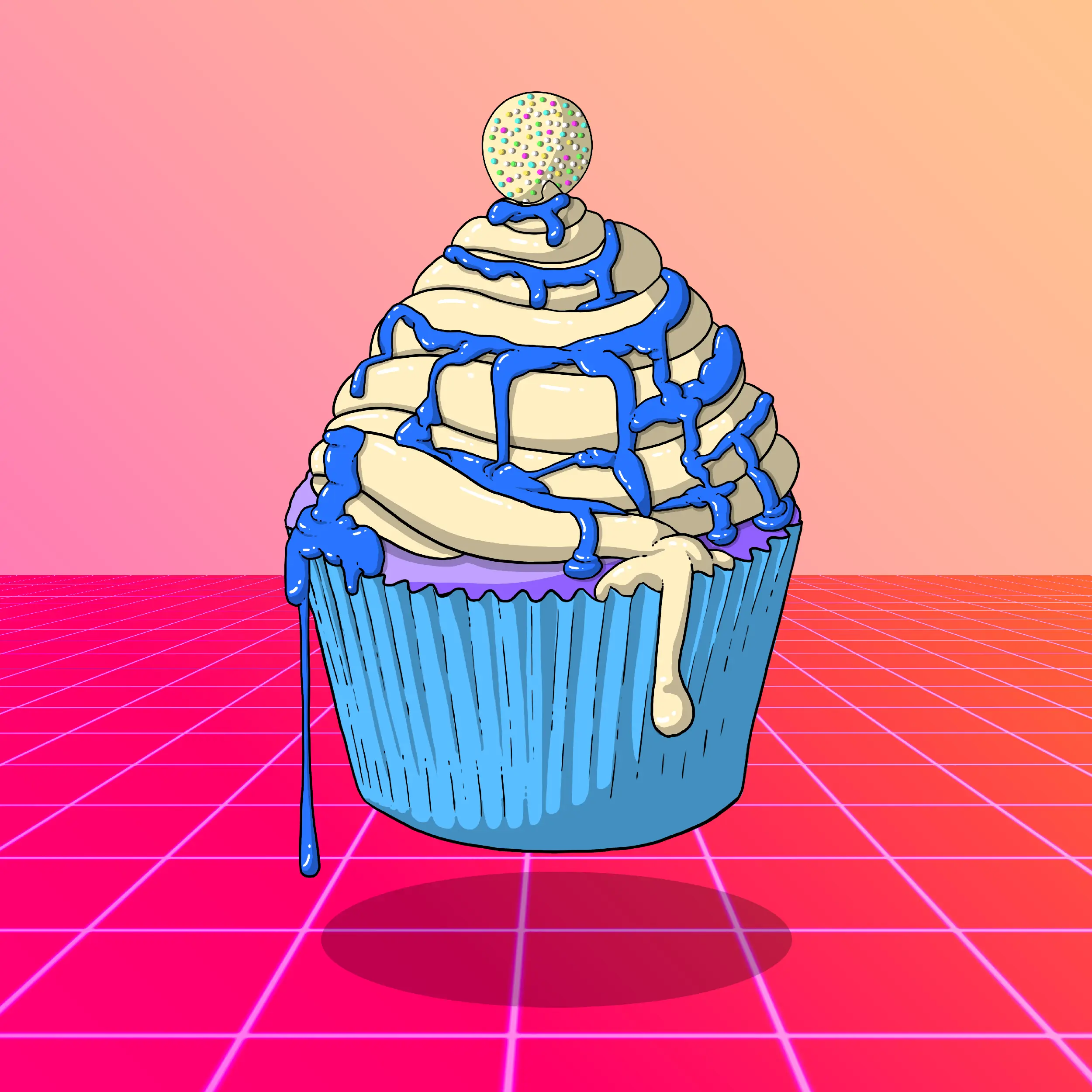 Cupcakes #117 NFT on Algorand