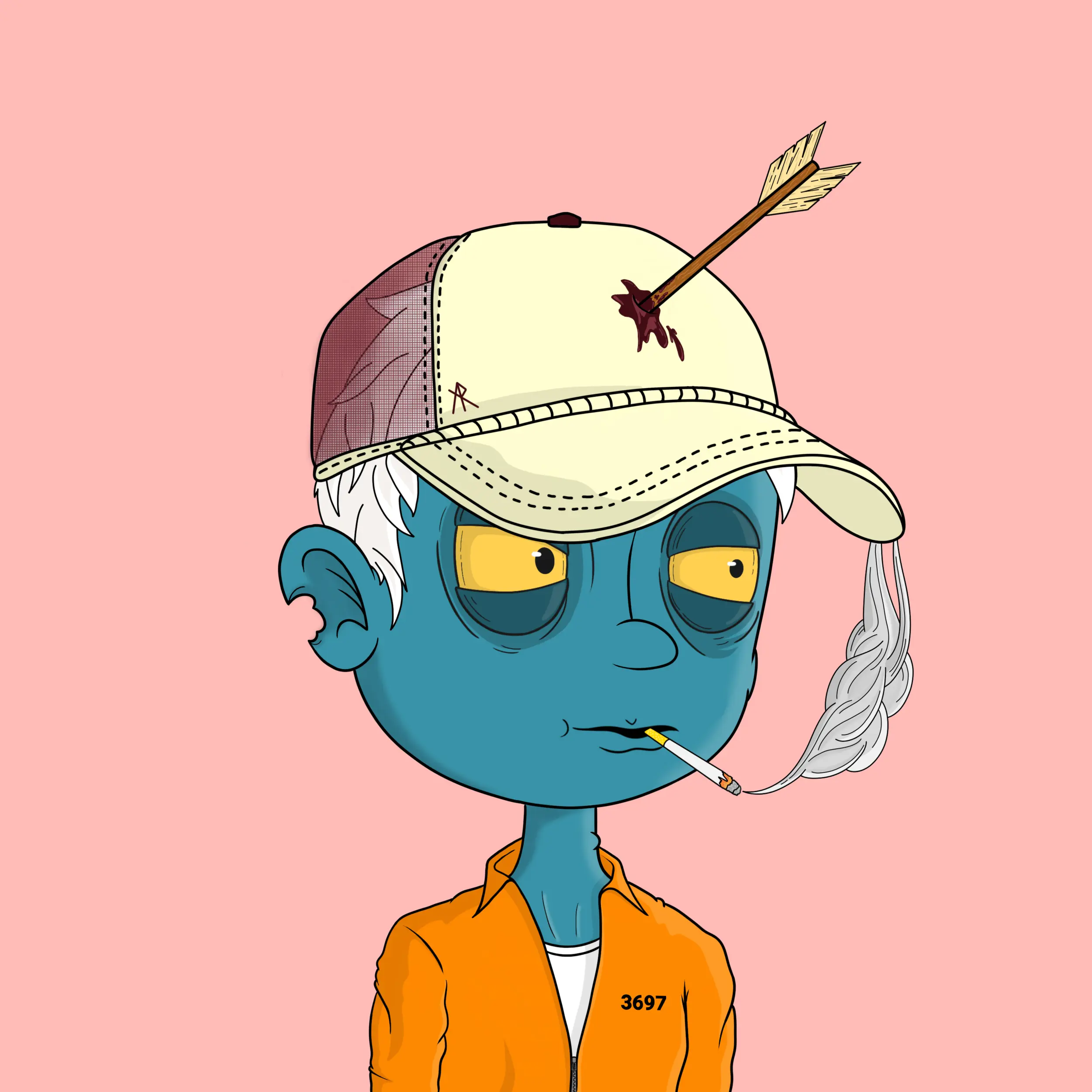 Afterlife Randos #728 NFT on Algorand