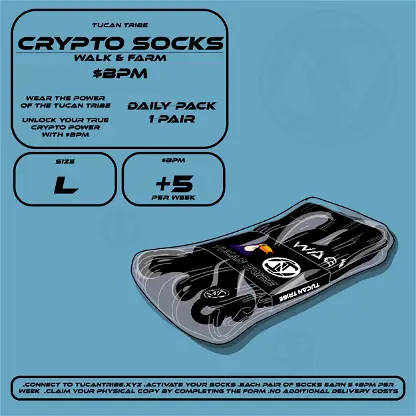 Tucan Tribe Crypto Socks #269