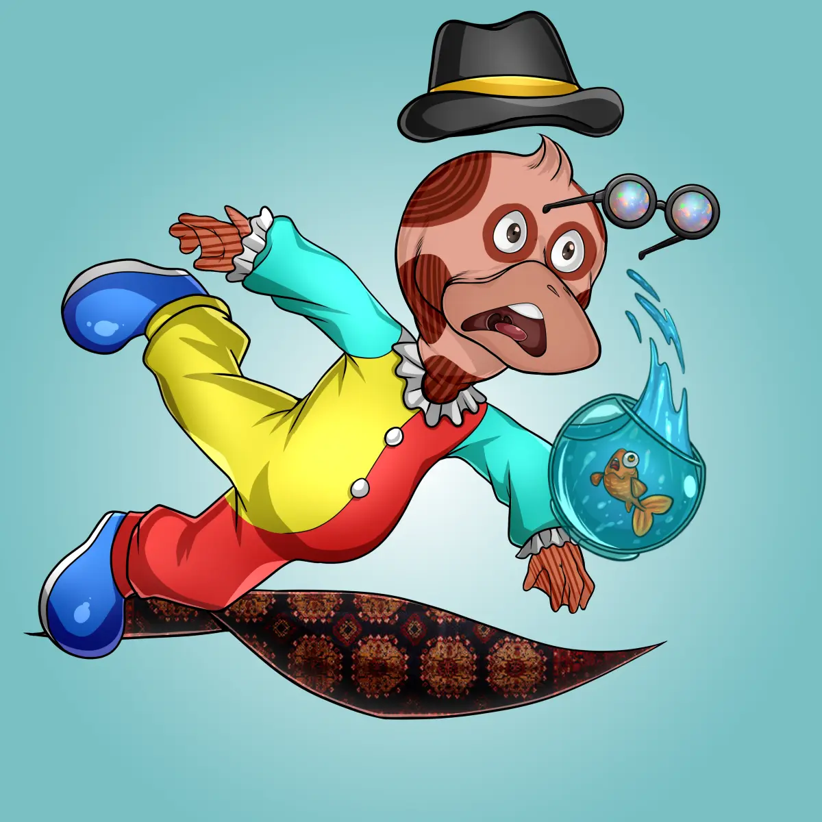 Rug Friends  #1916 NFT on Algorand