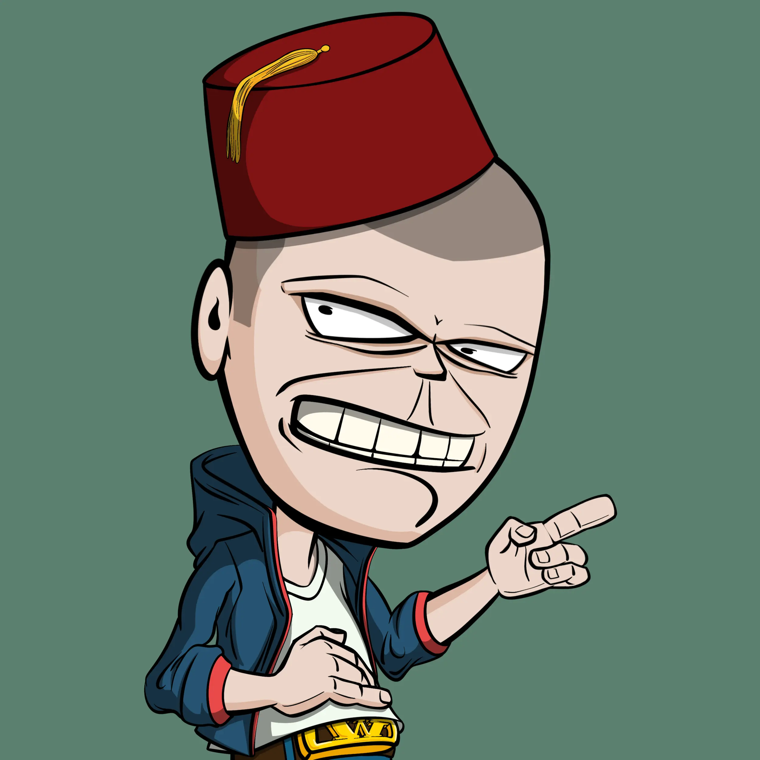 CoolCockGangs #204 NFT on Algorand