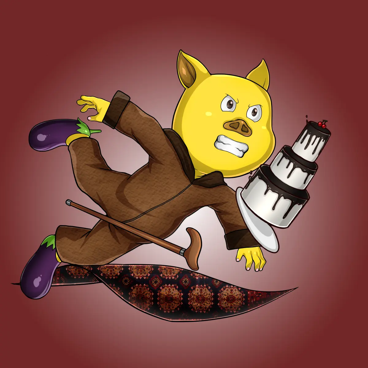 Rug Friends  #5291 NFT on Algorand