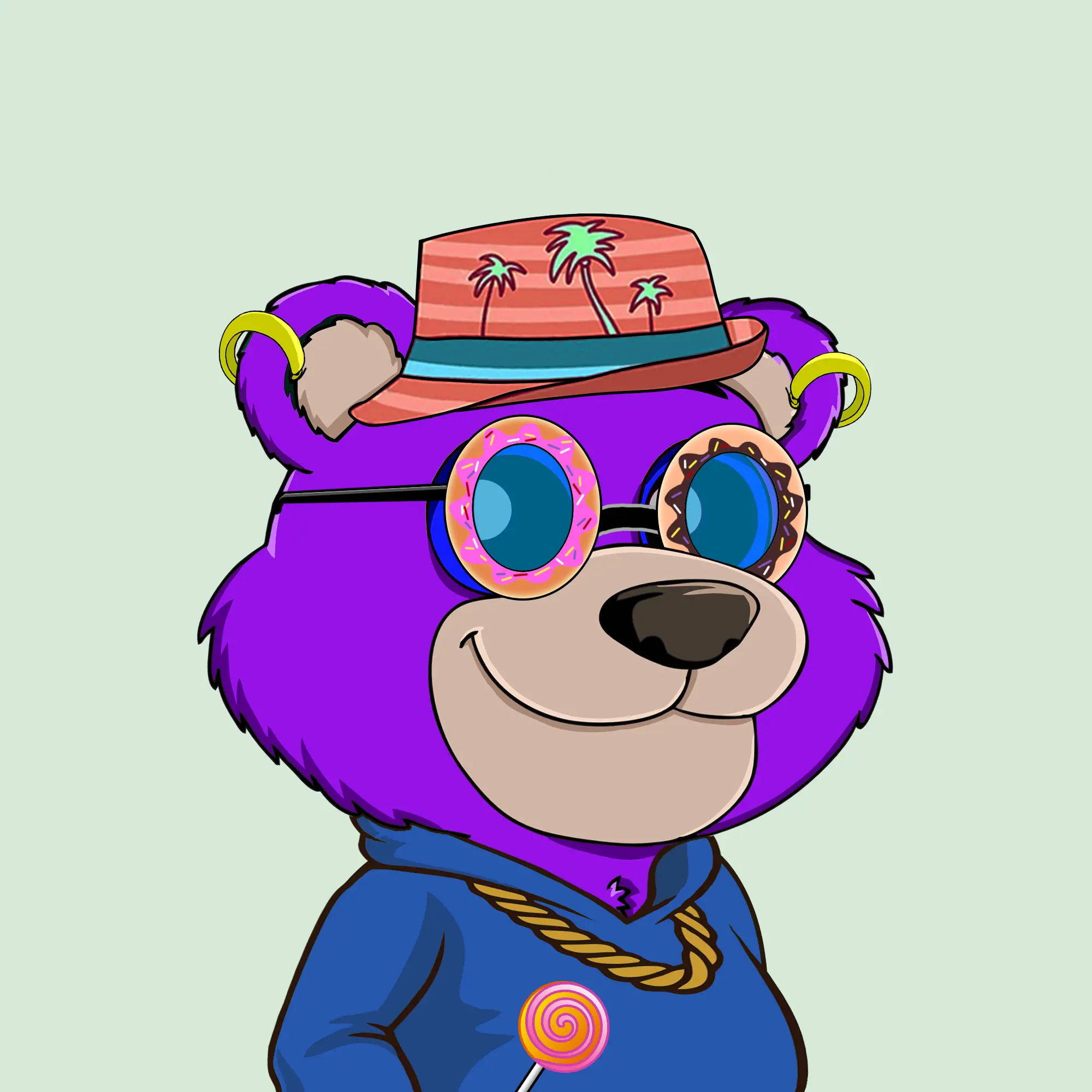 Gluttonous Bears #439 NFT on Algorand