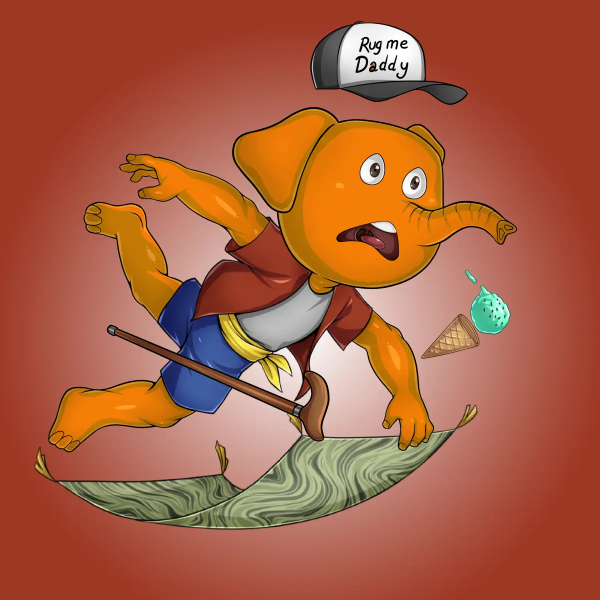 Rug Friends  #1226 NFT on Algorand