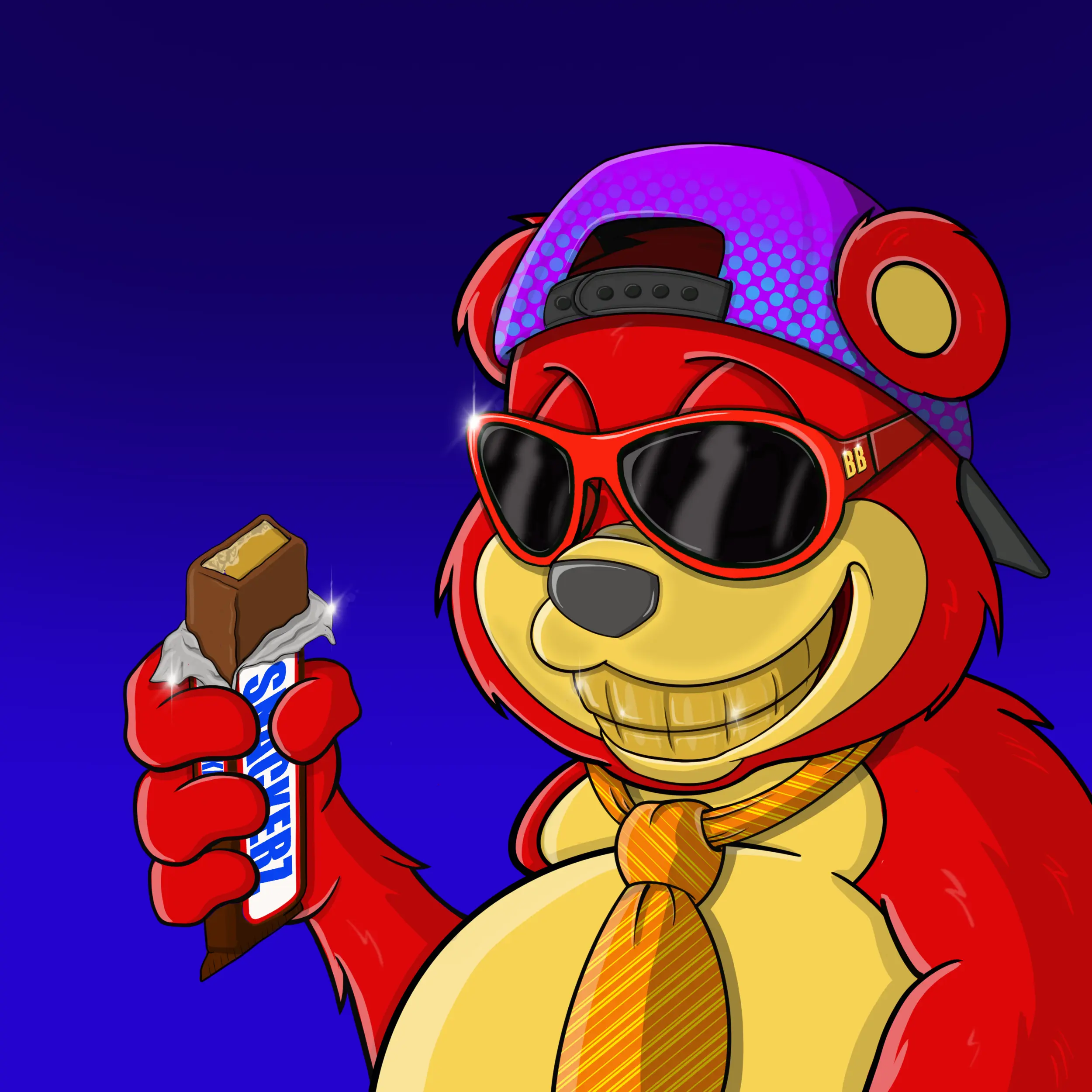Burnin Bears #1393 NFT on Algorand